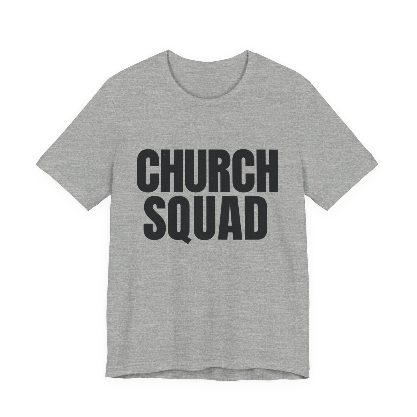 Church Squad Unisex Tee, Christian Apparel, Group Outing Shirt, Faith-Based Gift, Church Events Clothing