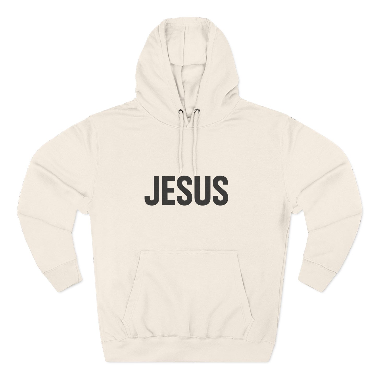 JESUS Unisex Hoodie – Bold Christian Statement Sweatshirt | Faithwear for Everyday Comfort