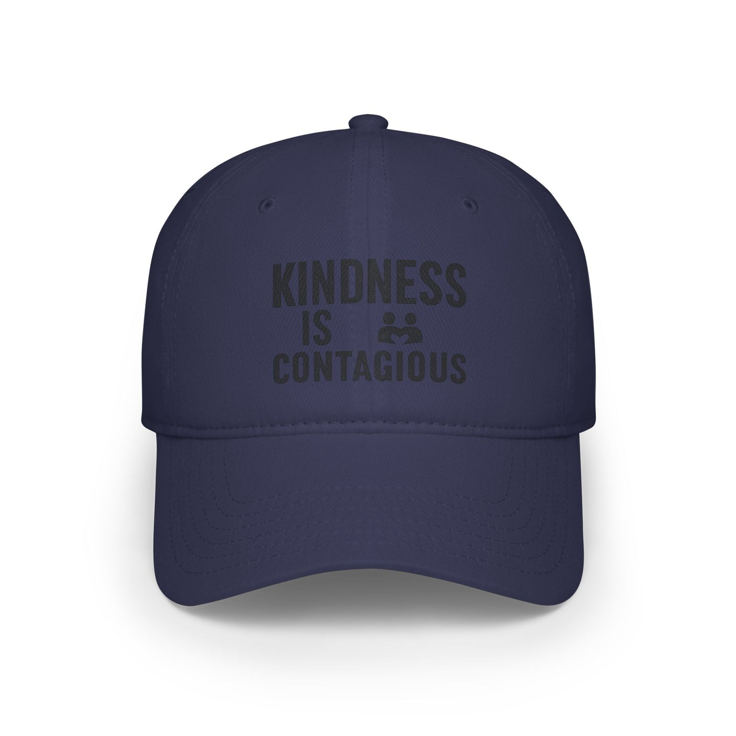 Kindness is Contagious Baseball Hat | Low Profile Cap | Adjustable.