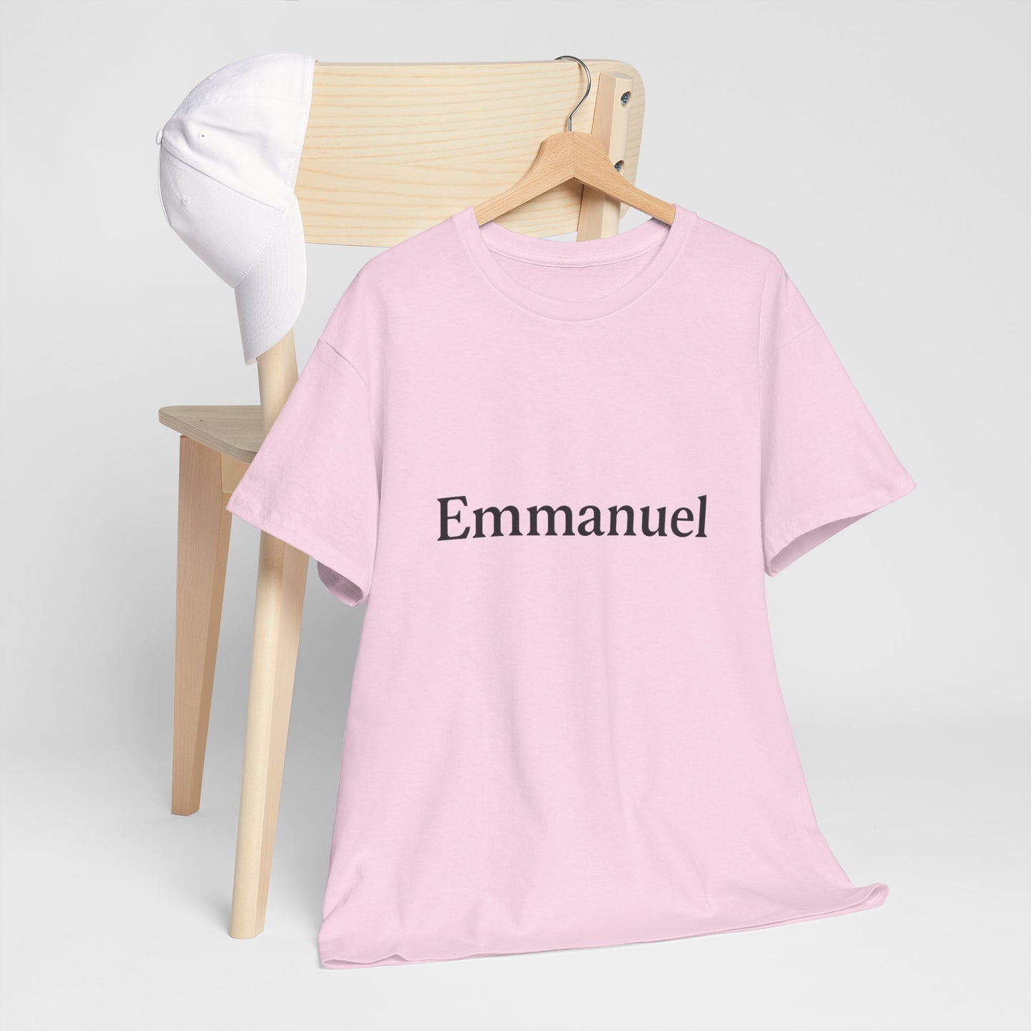 Emmanuel T-Shirt – God With Us Christian Faith Unisex Tee