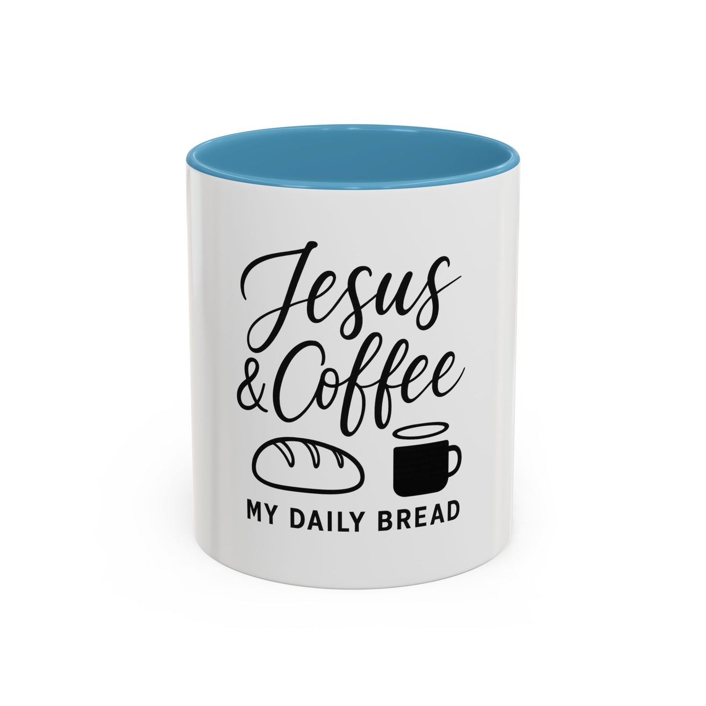 Jesus & Coffee Mug – My Daily Bread Devotional Cup