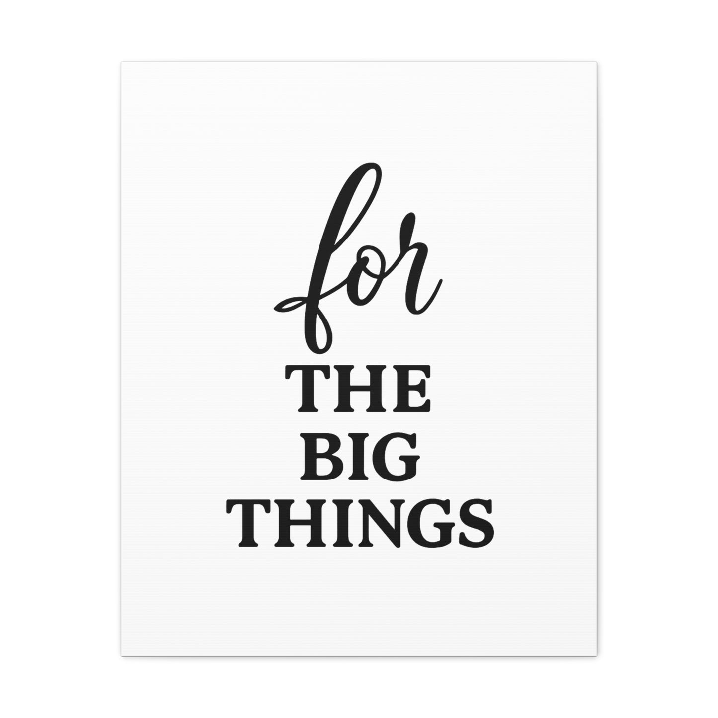 Grateful Wall Art | Inspirational Christian Home Decor - Matte Canvas, Stretched, 1.25"