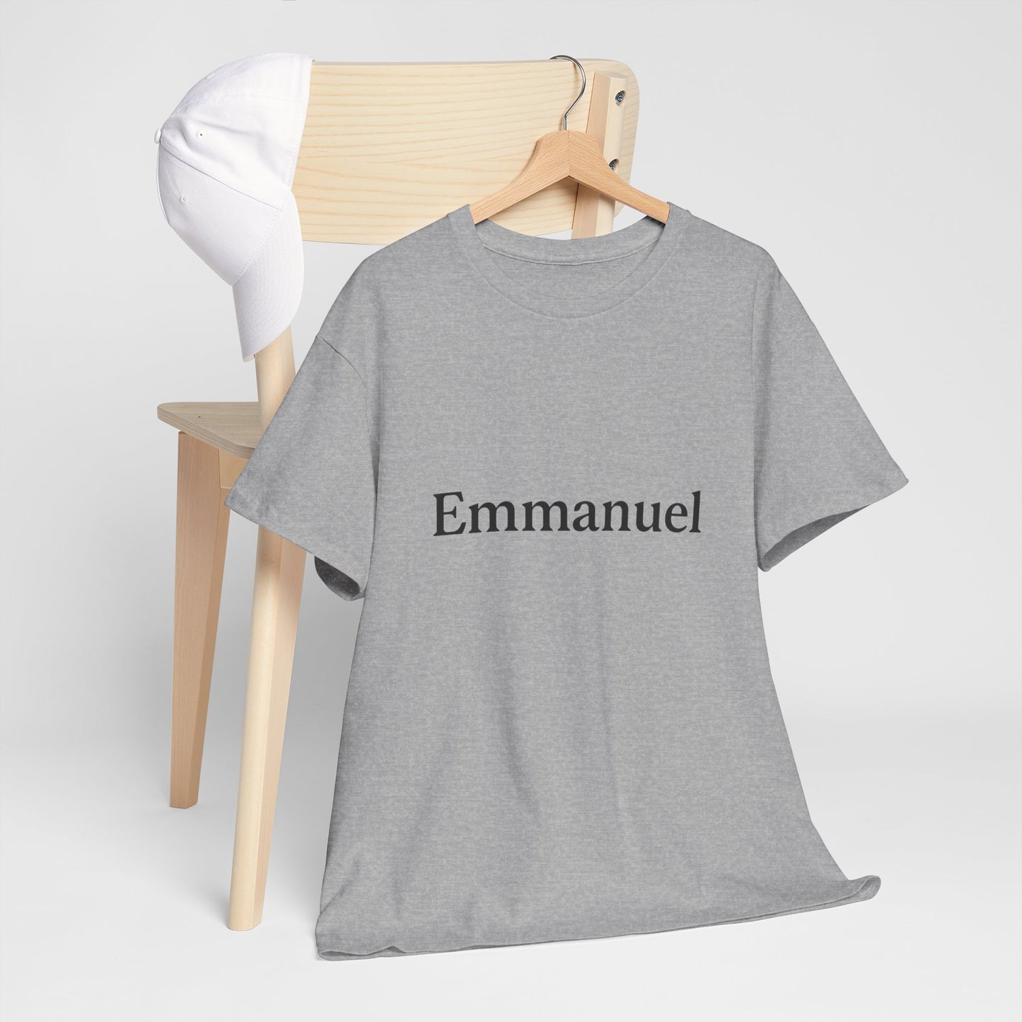 Emmanuel T-Shirt – God With Us Christian Faith Unisex Tee