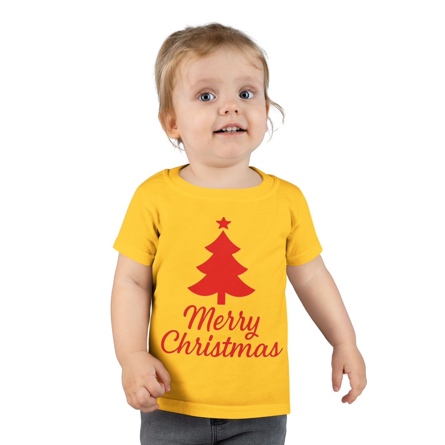 Merry Christmas Toddler T-Shirt – Christian Holiday Tee for Little Ones