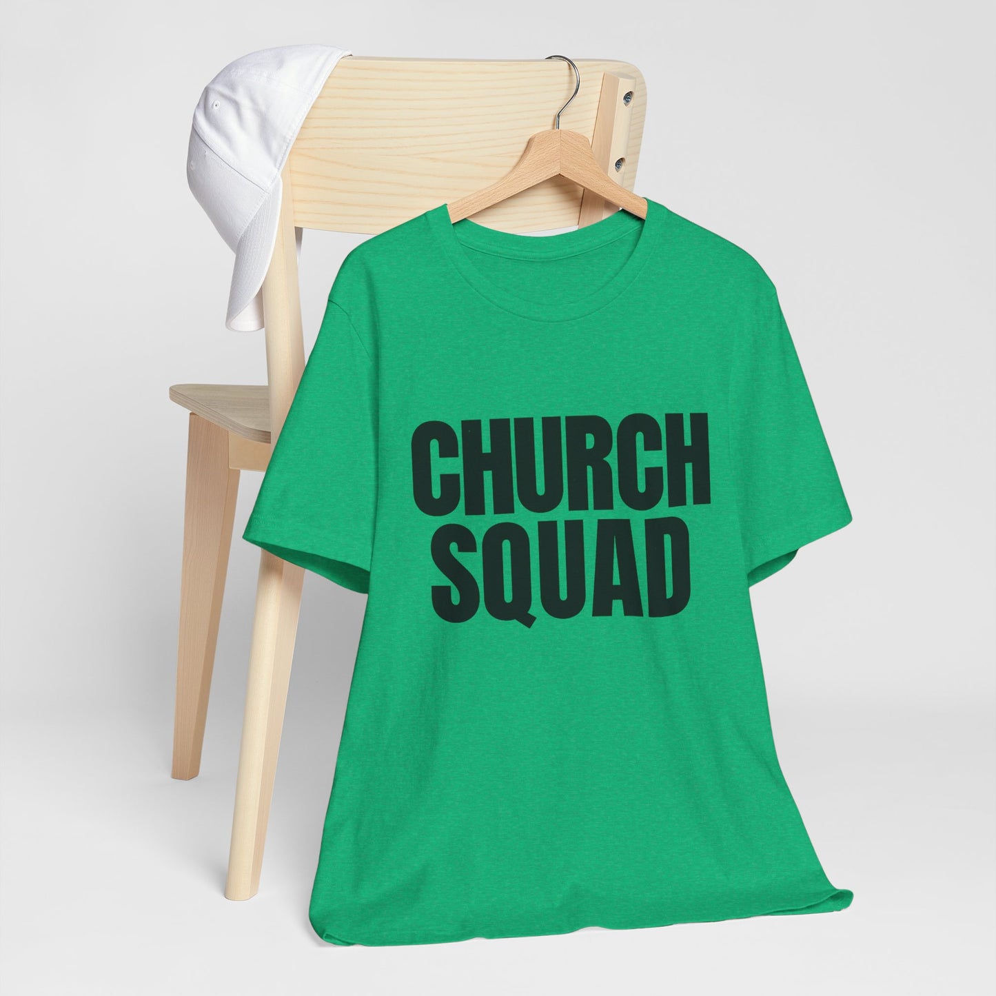Church Squad Unisex Tee, Christian Apparel, Group Outing Shirt, Faith-Based Gift, Church Events Clothing