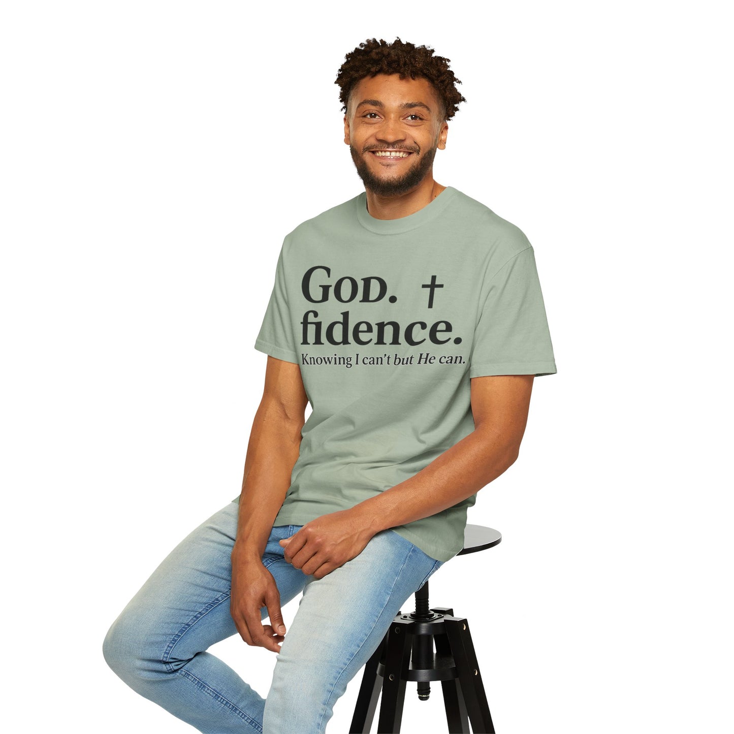 God.fidence Christian T-Shirt | Faith Over Fear Unisex Tee