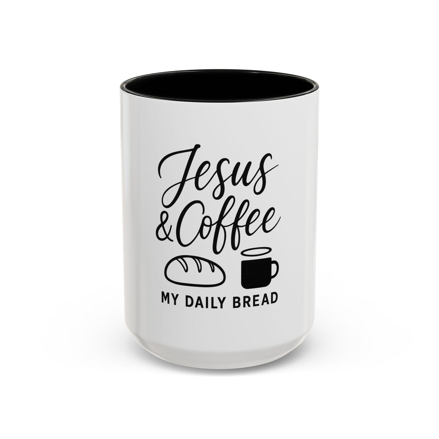 Jesus & Coffee Mug – My Daily Bread Devotional Cup