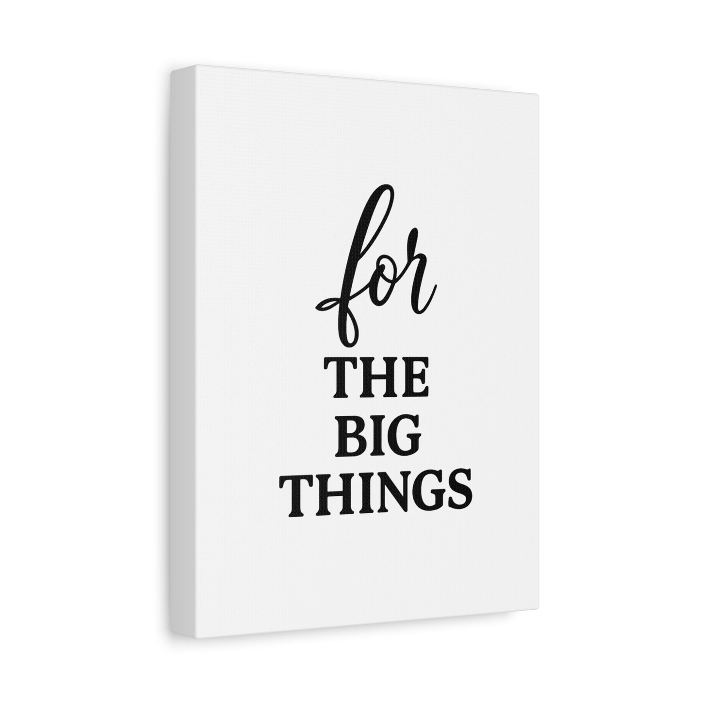 Grateful Wall Art | Inspirational Christian Home Decor - Matte Canvas, Stretched, 1.25"