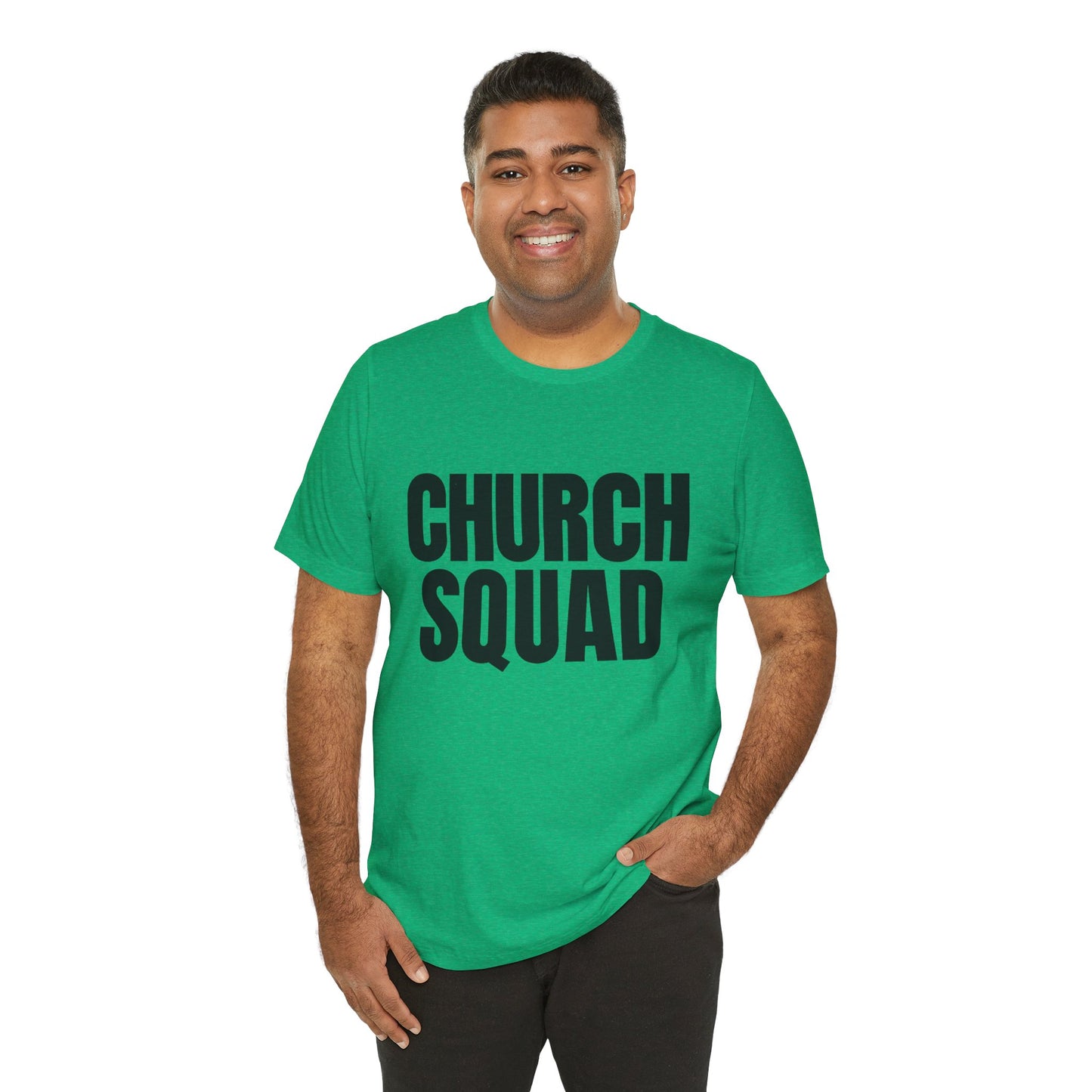 Church Squad Unisex Tee, Christian Apparel, Group Outing Shirt, Faith-Based Gift, Church Events Clothing