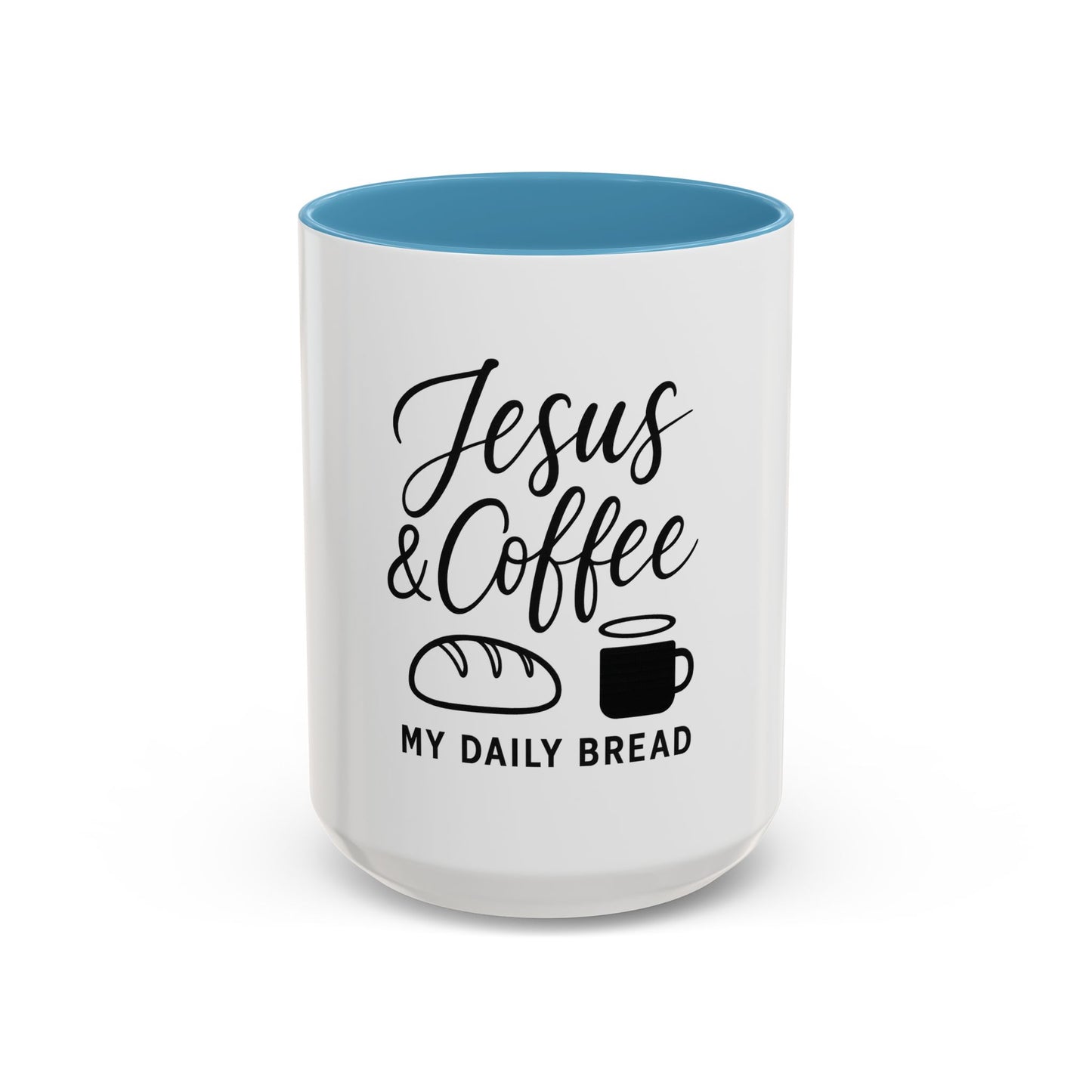 Jesus & Coffee Mug – My Daily Bread Devotional Cup