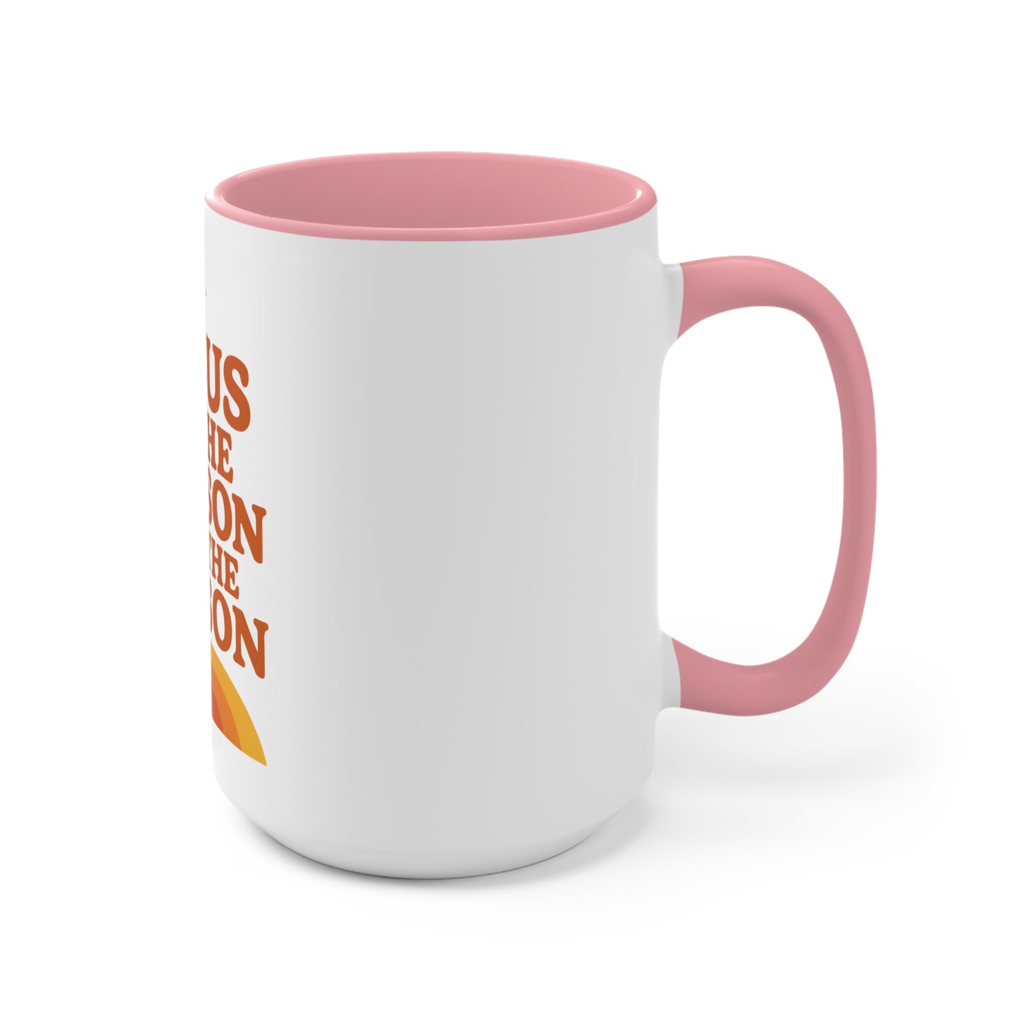 Christmas Accent Mug - "Jesus is the Reason for the Season"