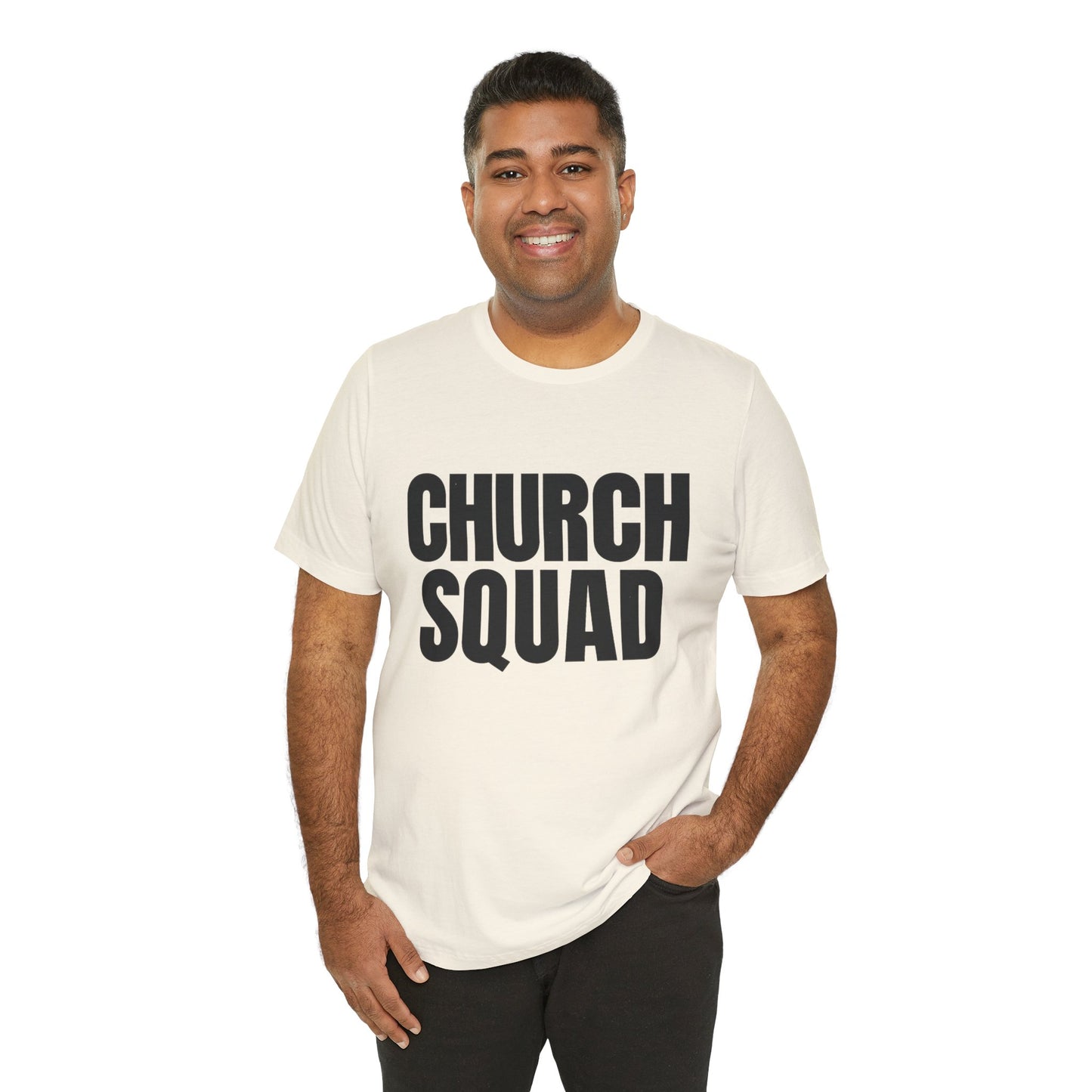 Church Squad Unisex Tee, Christian Apparel, Group Outing Shirt, Faith-Based Gift, Church Events Clothing