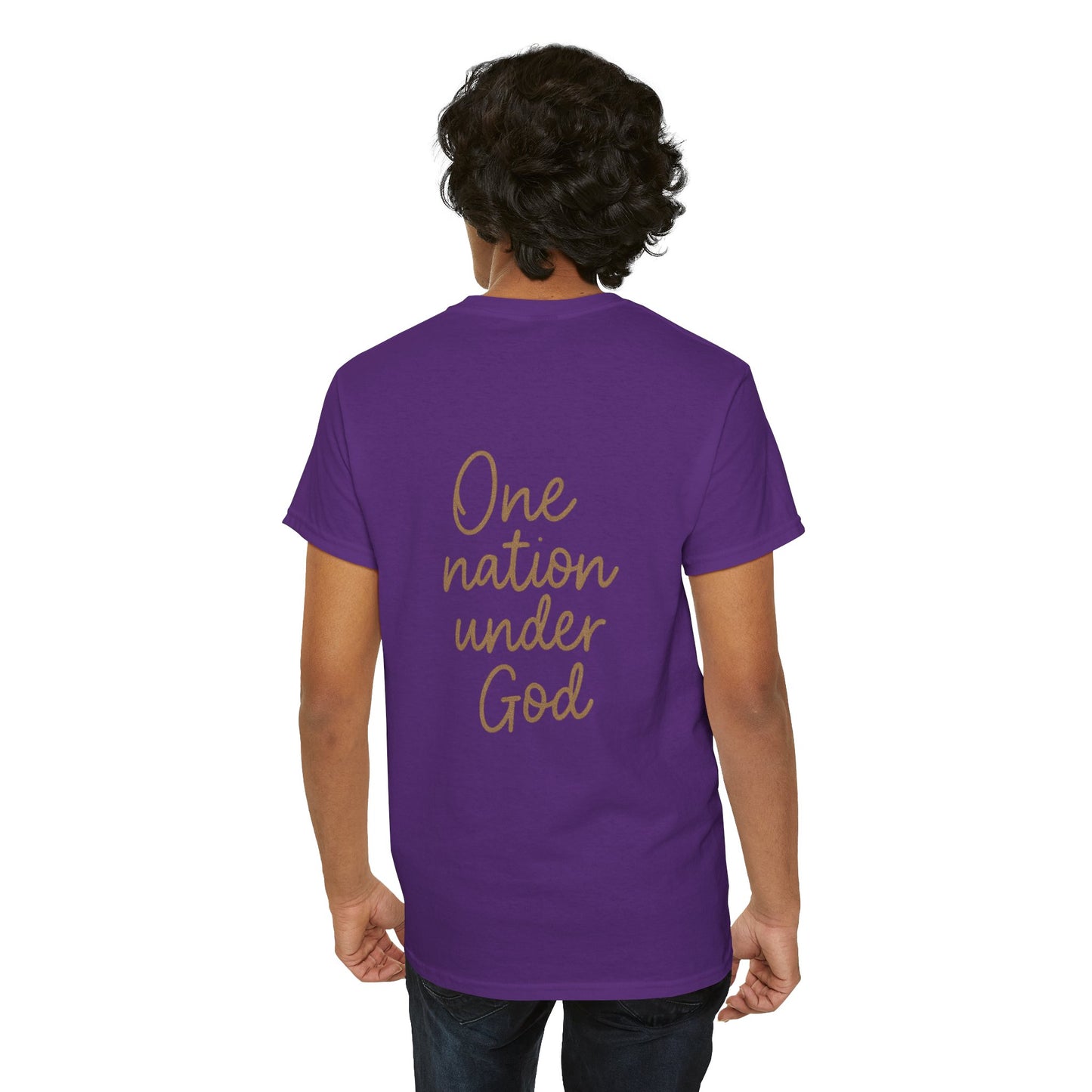 One Nation Under God T-Shirt – Patriotic Christian Unisex Tee