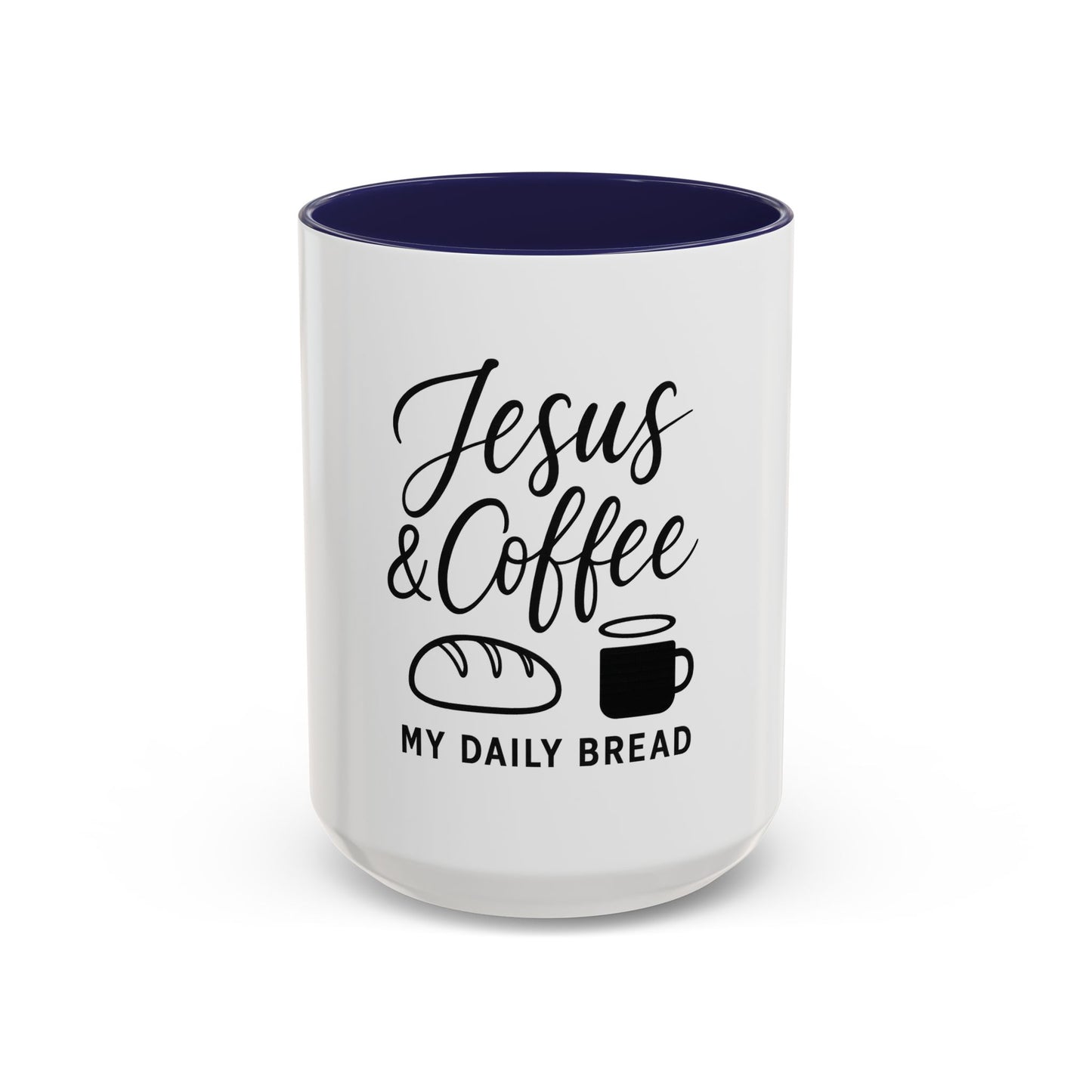 Jesus & Coffee Mug – My Daily Bread Devotional Cup