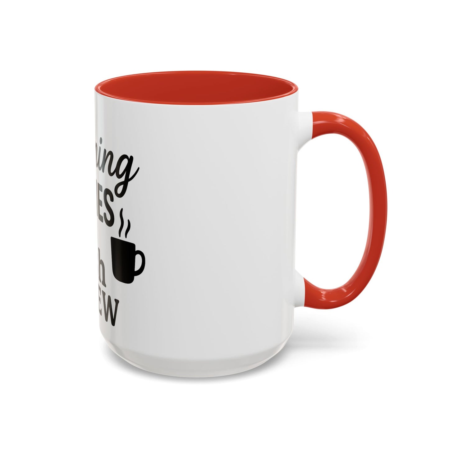 Morning Mercies & Fresh Brew Christian Mug – Lamentations 3:23 Inspired