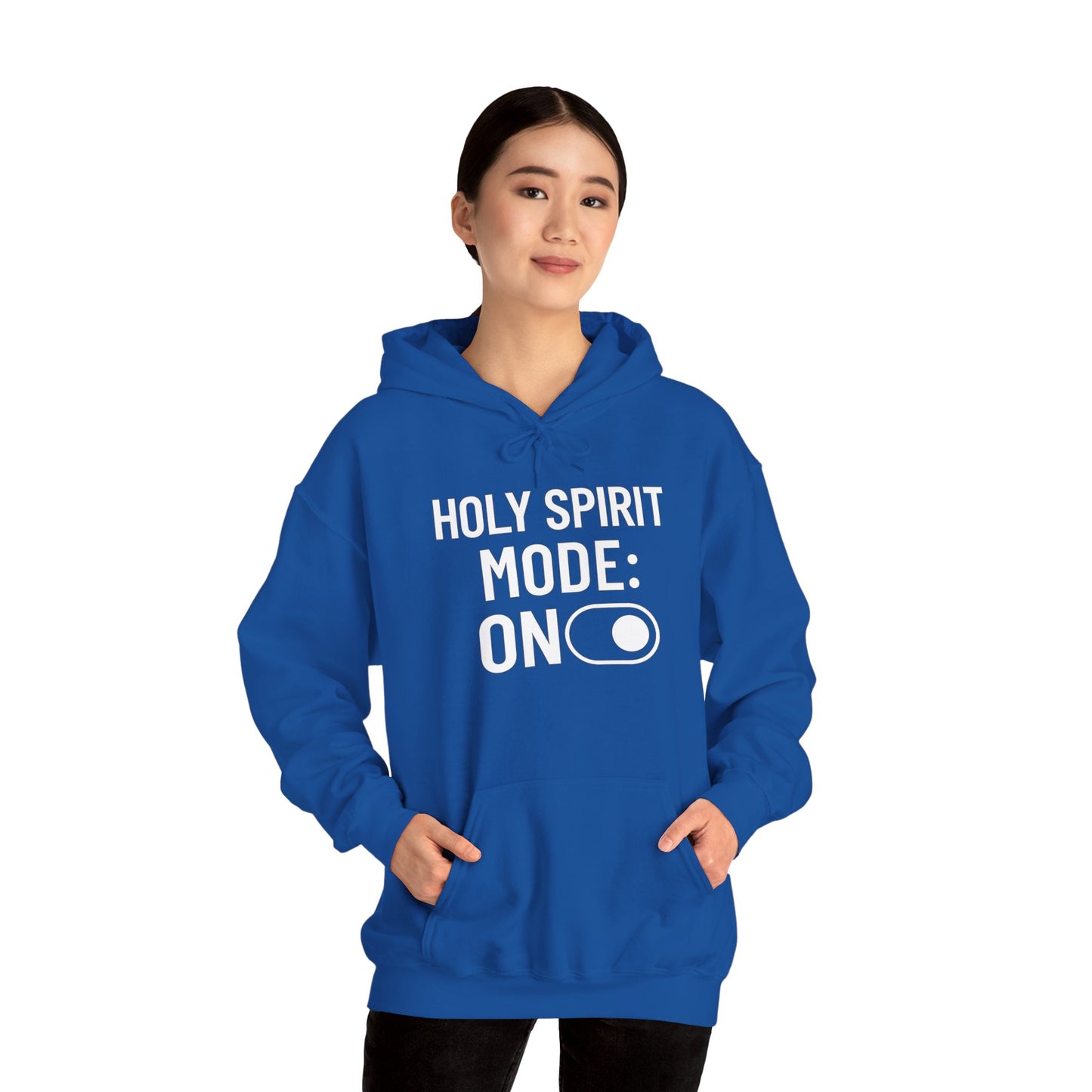 Faith Mode ON Hoodie – Christian Sweatshirt for Bold Believers