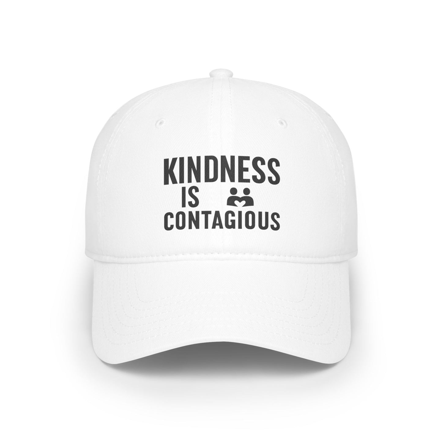 Kindness is Contagious Baseball Hat | Low Profile Cap | Adjustable.