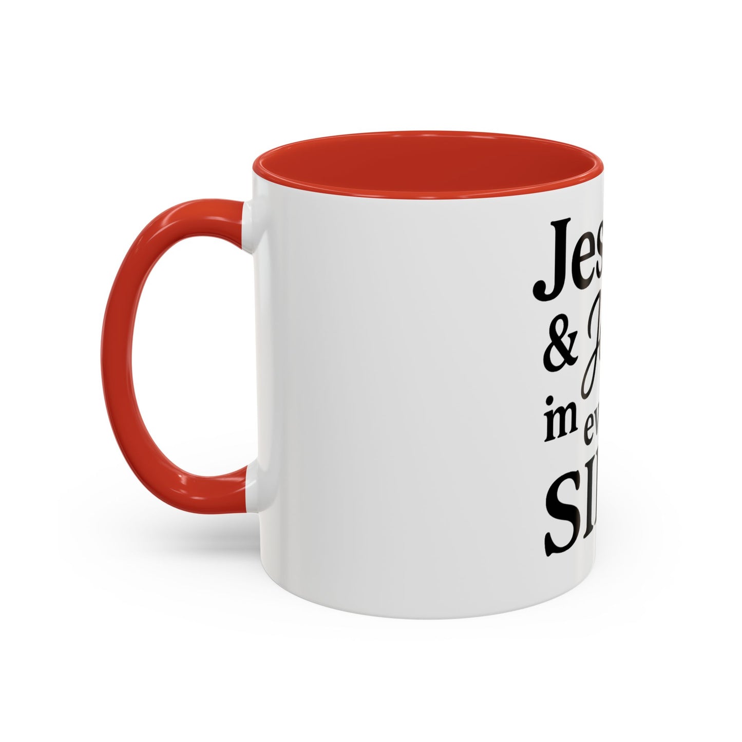 Jesus & Joy in Every Sip Christian Mug – Inspirational Faith Drinkware