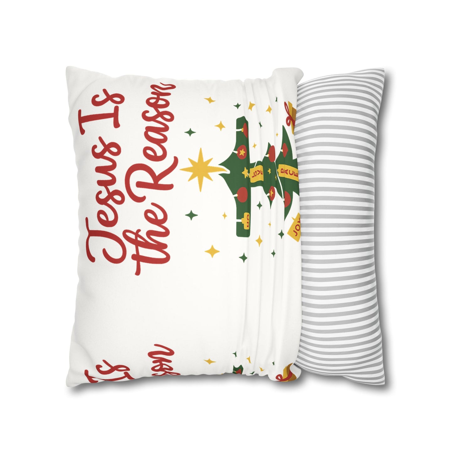 Christmas Decorative Pillowcase - Jesus Is the Reason