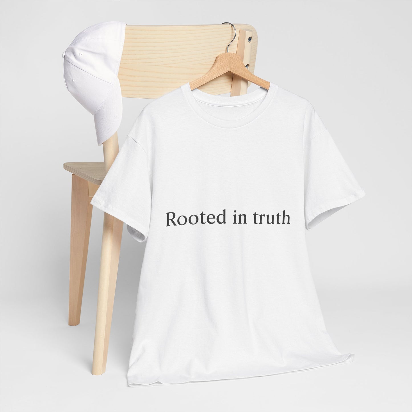 Rooted in Truth T-Shirt – Christian Faith & Scripture Unisex Tee