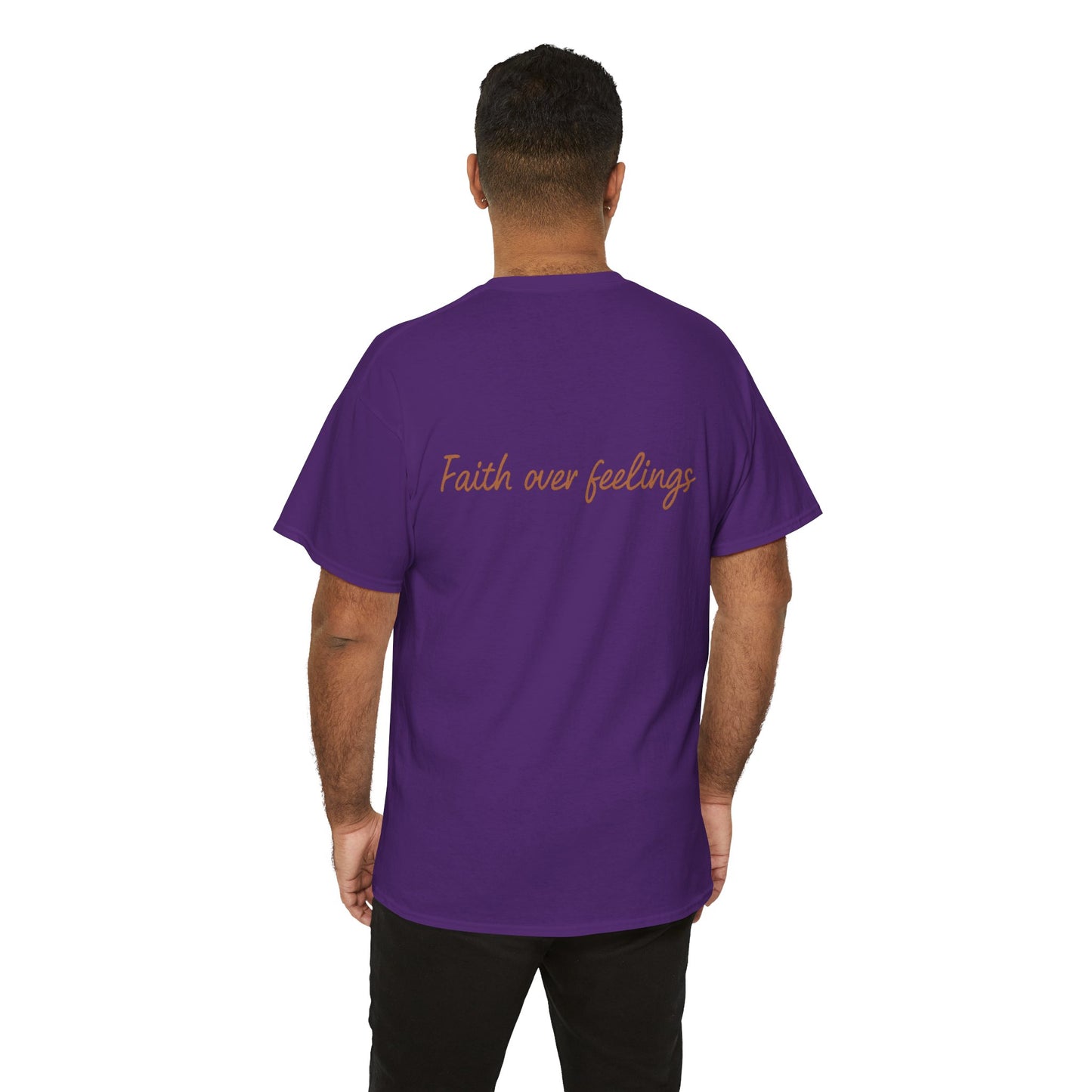 Faith Over Feelings T-Shirt – Bold Christian Unisex Tee