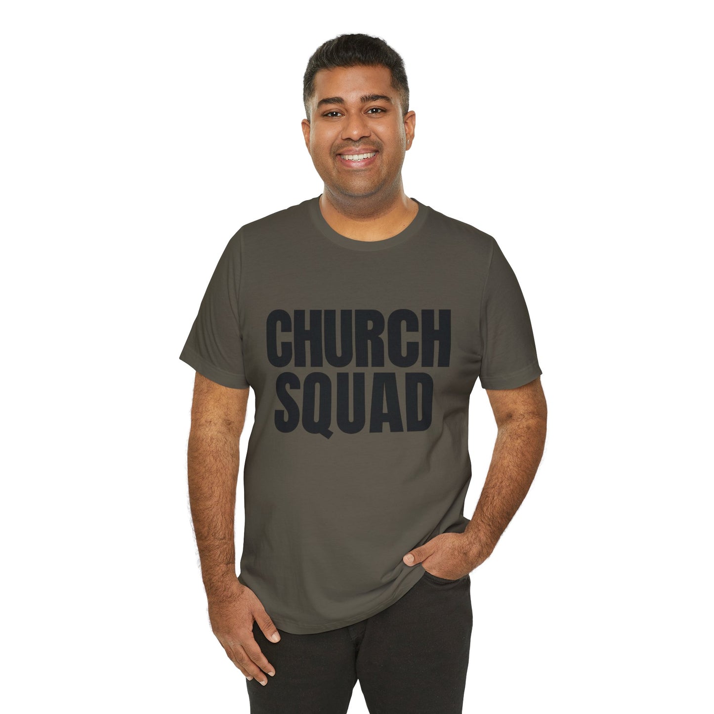 Church Squad Unisex Tee, Christian Apparel, Group Outing Shirt, Faith-Based Gift, Church Events Clothing