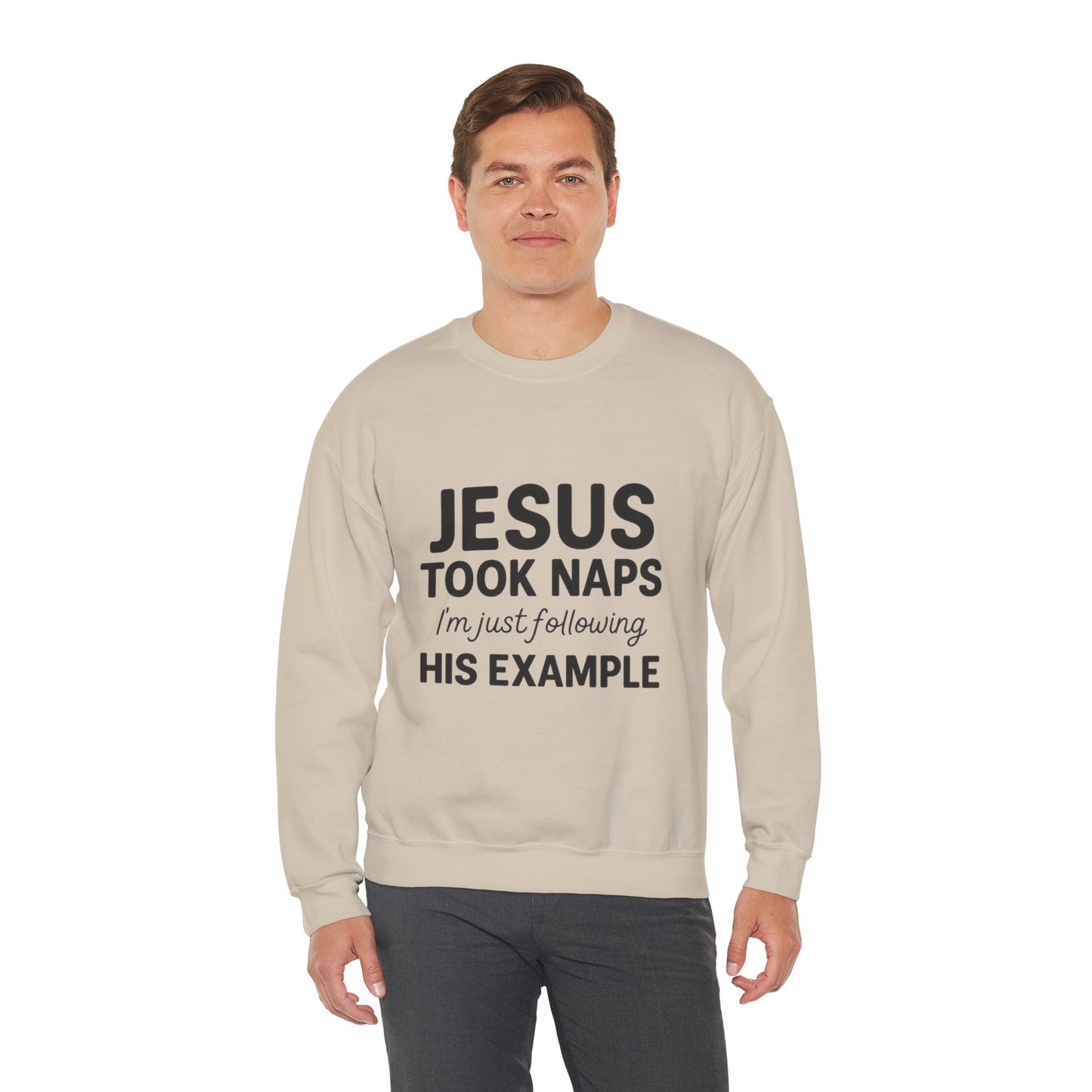 “Jesus Took Naps Sweatshirt – Funny Christian Faith Hoodie for Men & Women | Cozy Faith Apparel”