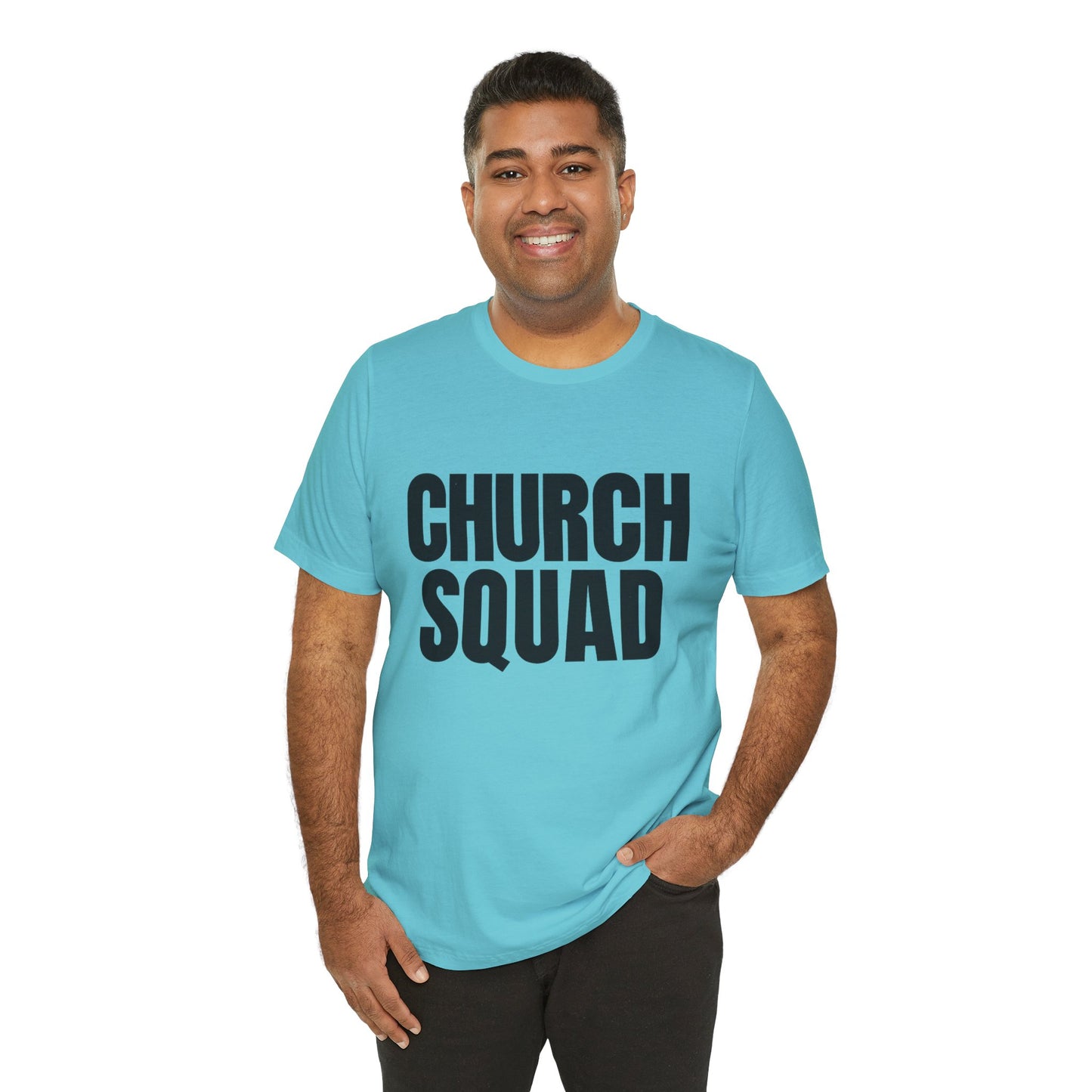 Church Squad Unisex Tee, Christian Apparel, Group Outing Shirt, Faith-Based Gift, Church Events Clothing