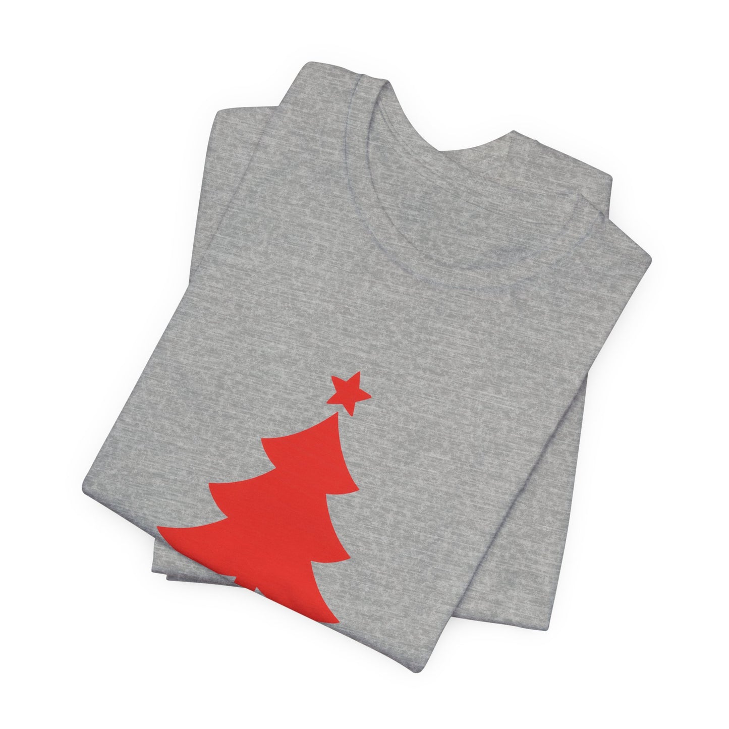 Merry Christmas Unisex Heavy Cotton Tee – Faith-Inspired Holiday Shirt