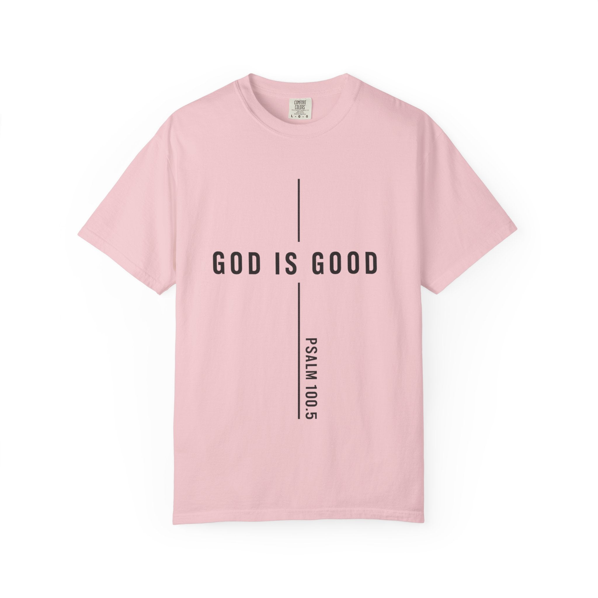 God Is Good – Psalm 100:5” Faith Tee – Premium Comfort Colors® Vintage Christian Shirt | Lexad Designs