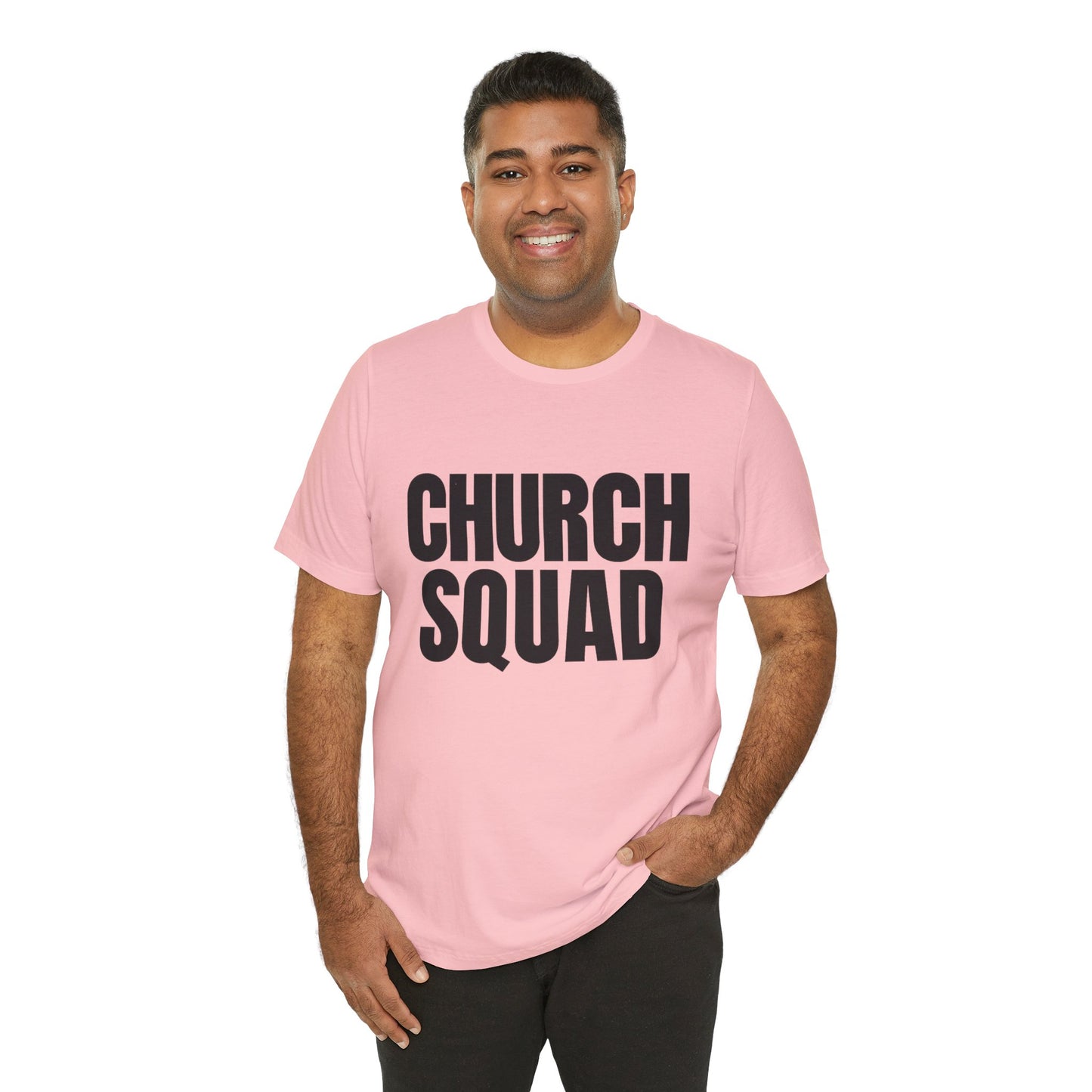 Church Squad Unisex Tee, Christian Apparel, Group Outing Shirt, Faith-Based Gift, Church Events Clothing