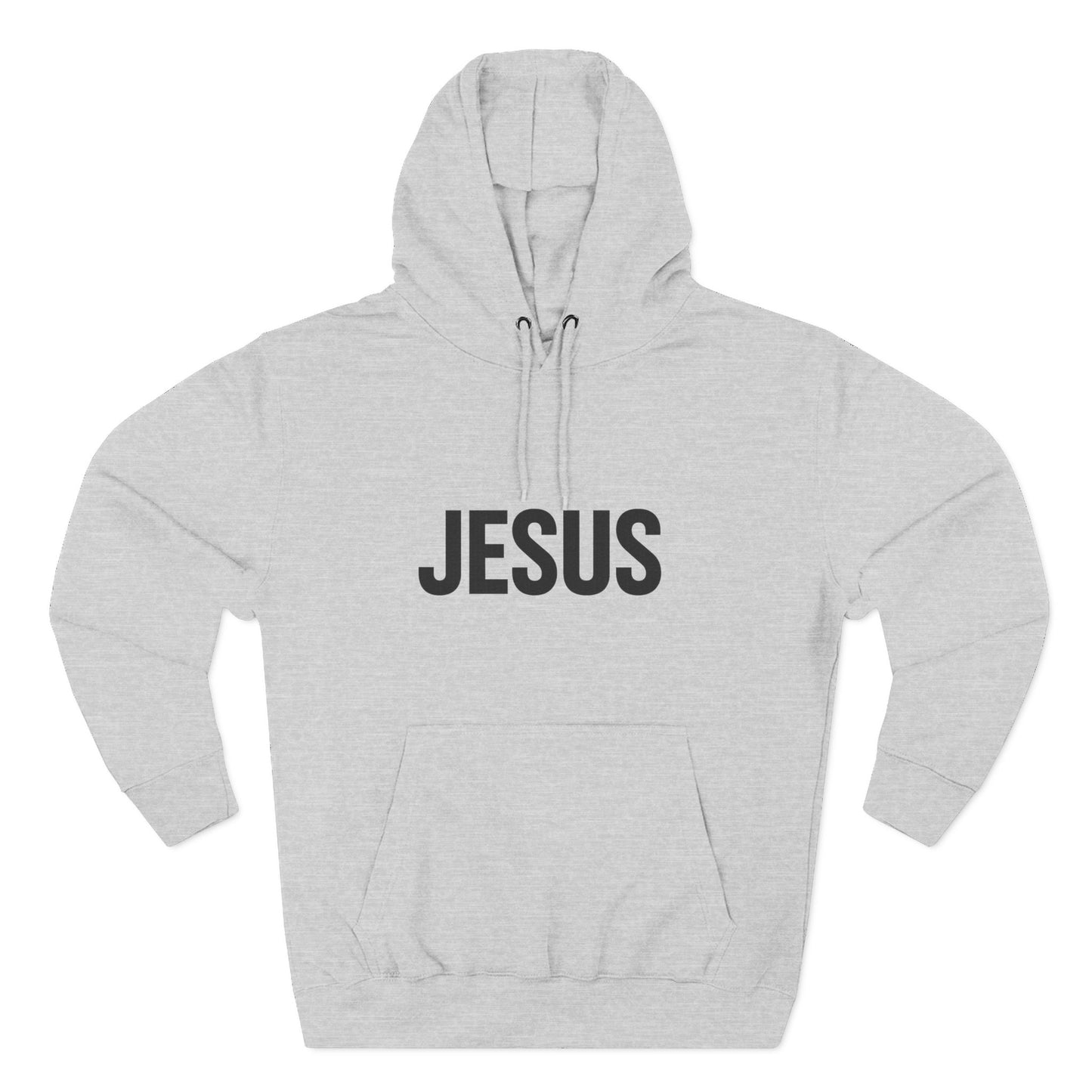 JESUS Unisex Hoodie – Bold Christian Statement Sweatshirt | Faithwear for Everyday Comfort