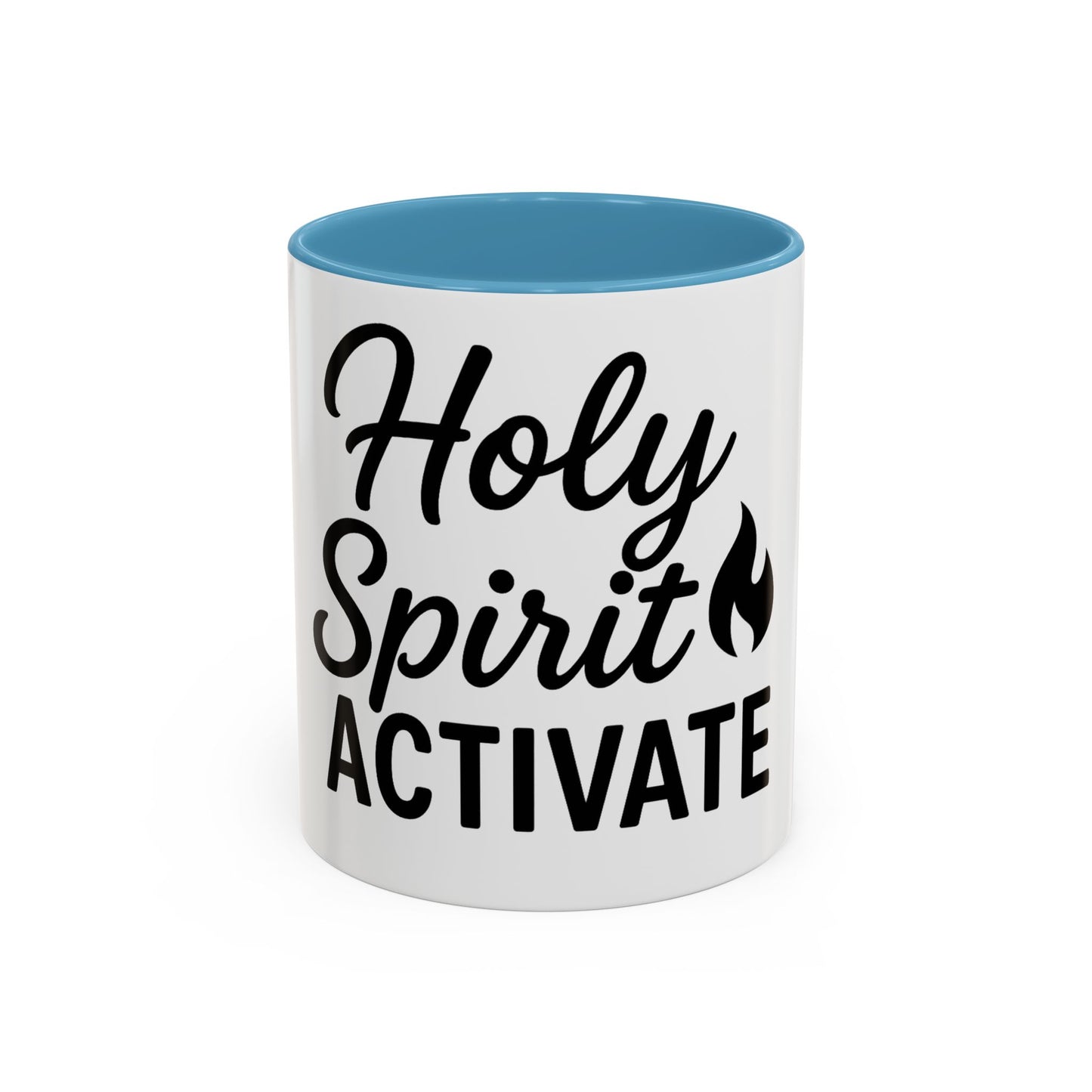 Holy Spirit Activate Christian Mug – Motivational Faith Gift