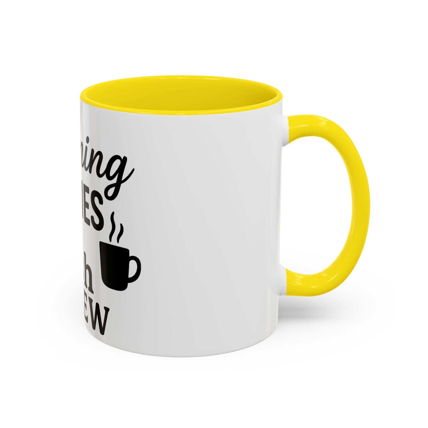 Morning Mercies & Fresh Brew Christian Mug – Lamentations 3:23 Inspired