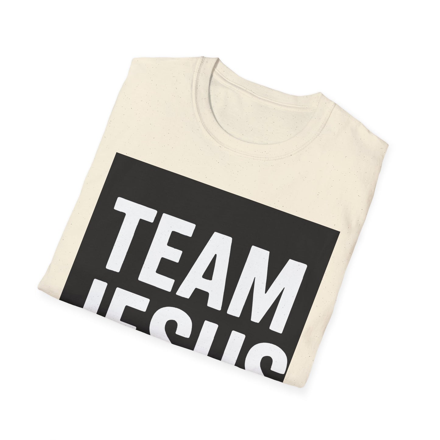 Team Jesus Heavy Cotton Tee | Bold Christian Streetwear