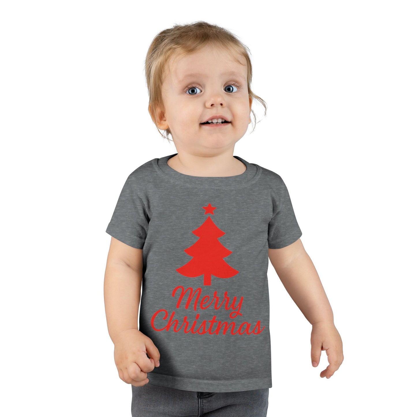 Merry Christmas Toddler T-Shirt – Christian Holiday Tee for Little Ones