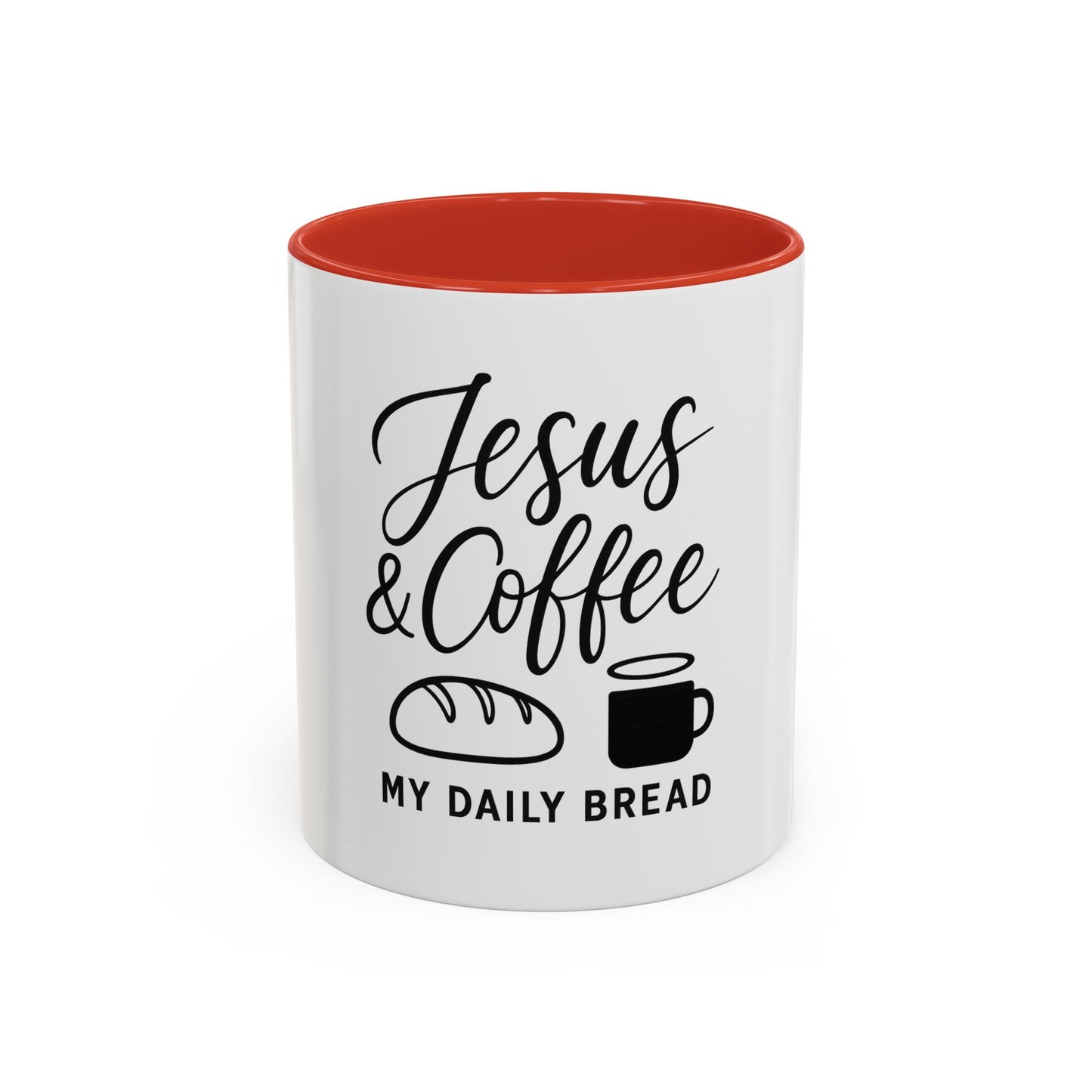 Jesus & Coffee Mug – My Daily Bread Devotional Cup