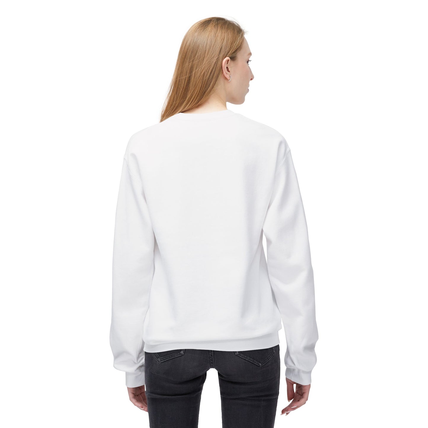 Faith-Inspired Fleece Crewneck Sweatshirt, Unisex Sweatshirt, Inspirational Gift, Cozy Layer, Casual Wear, Motivational Apparel