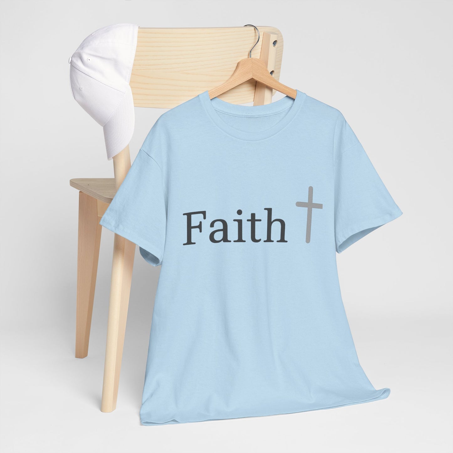 Faith T-Shirt – Christian Unisex Tee with Bold Spiritual Message