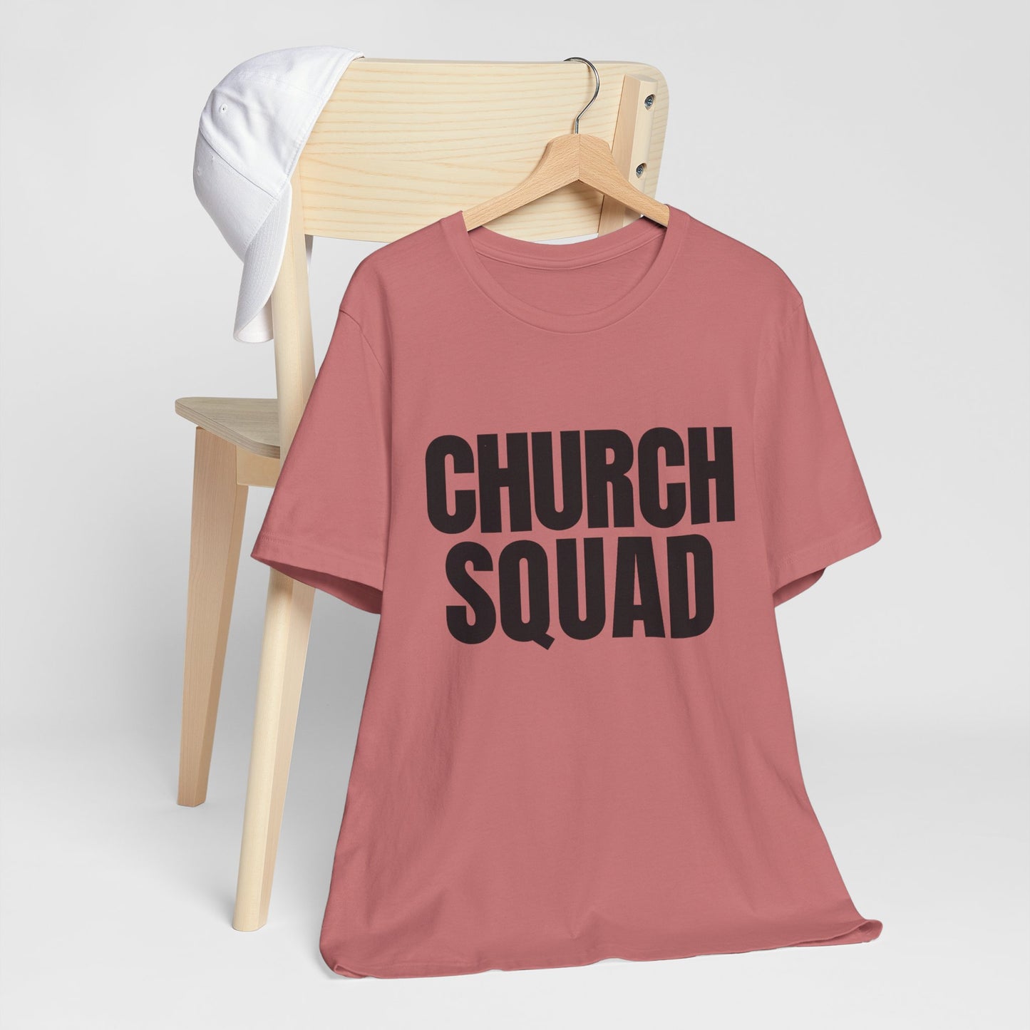 Church Squad Unisex Tee, Christian Apparel, Group Outing Shirt, Faith-Based Gift, Church Events Clothing