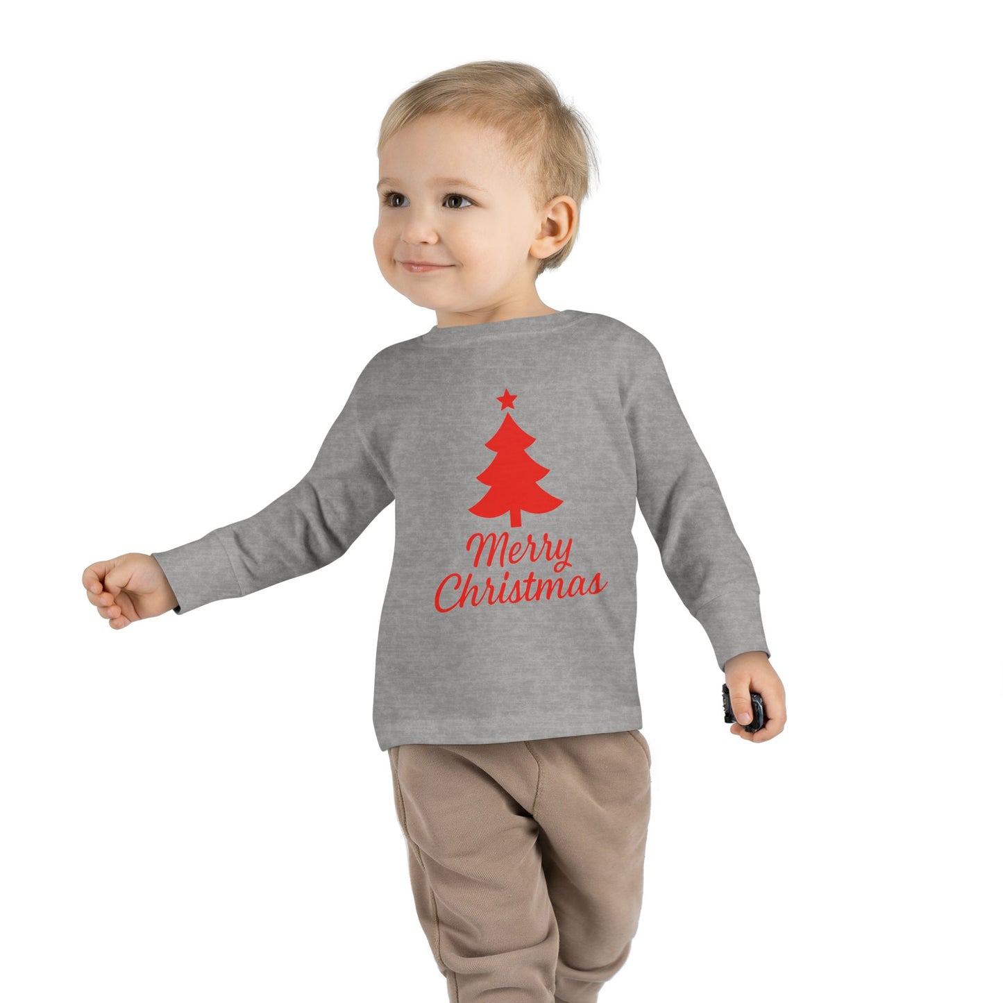 Toddler Christmas Tree Long Sleeve Tee