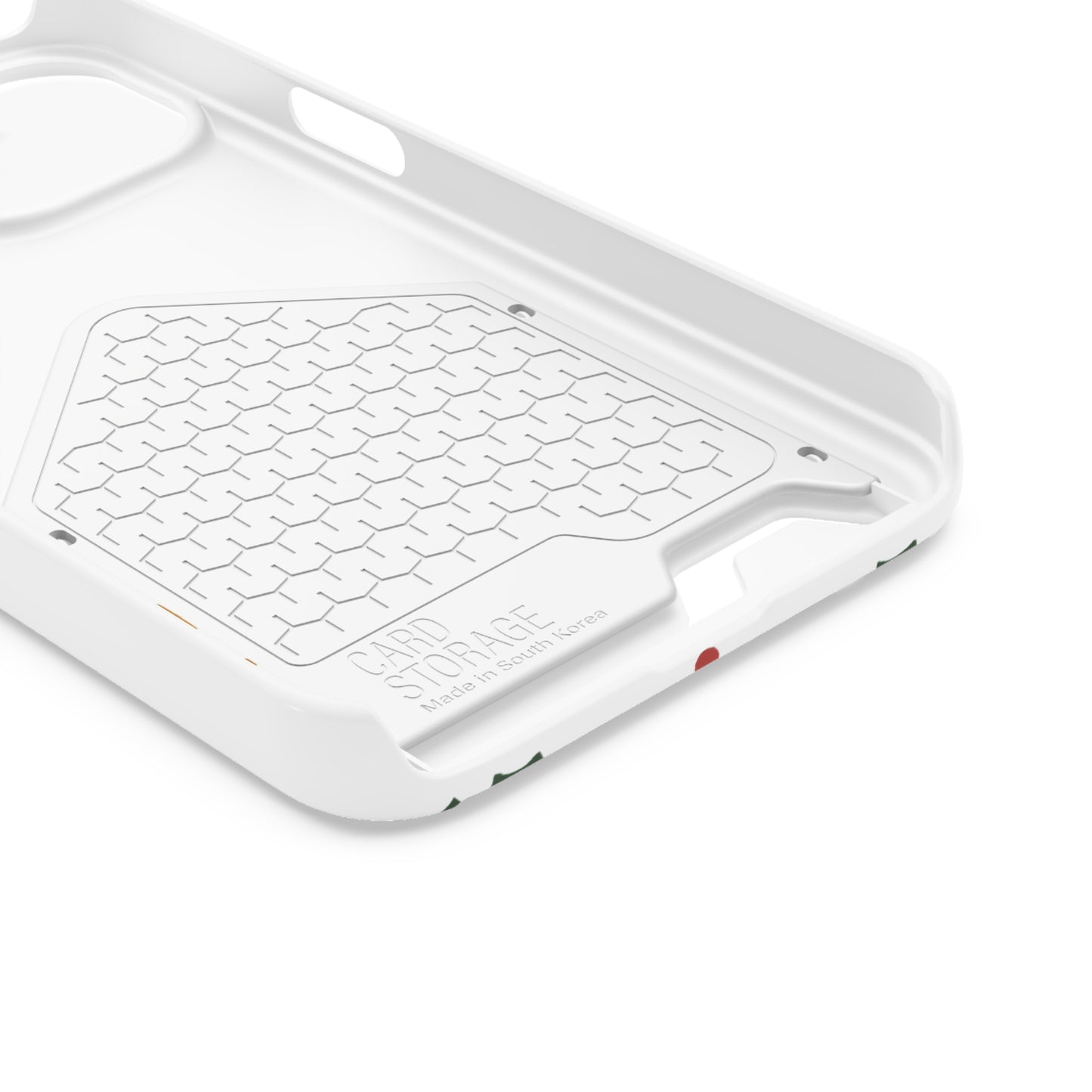 Christmas Phone Case with Card Holder - 'Born Is the King'