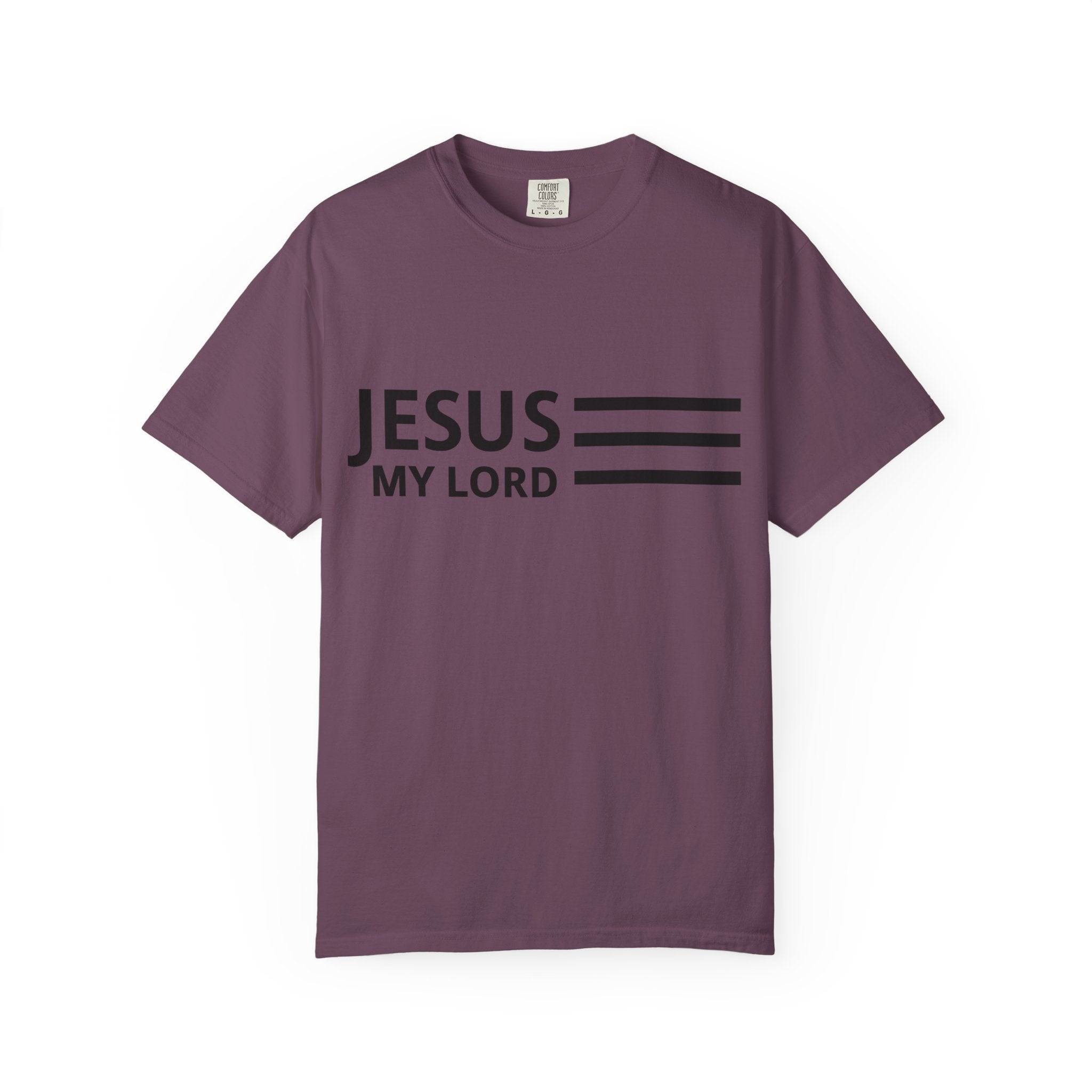 Jesus My Lord” Faith Tee – Premium Comfort Colors® Christian Shirt | Lexad Designs