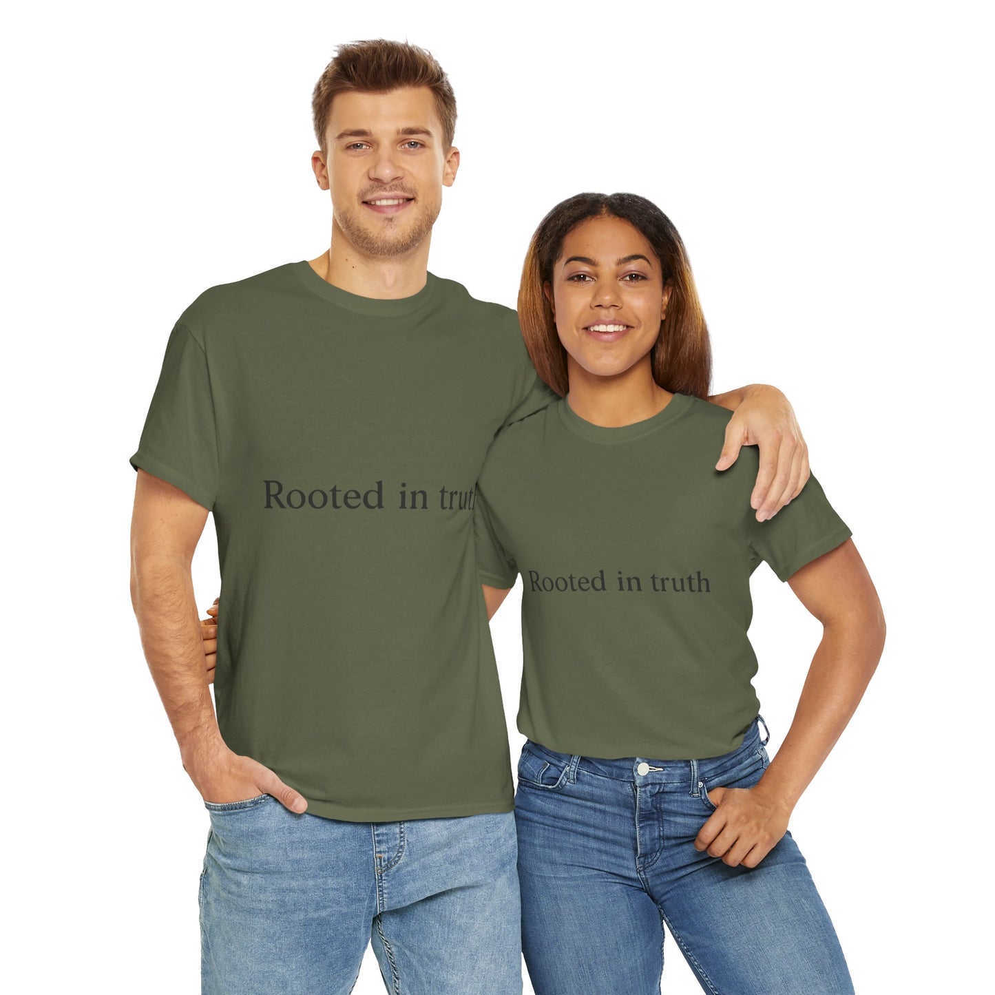 Rooted in Truth T-Shirt – Christian Faith & Scripture Unisex Tee