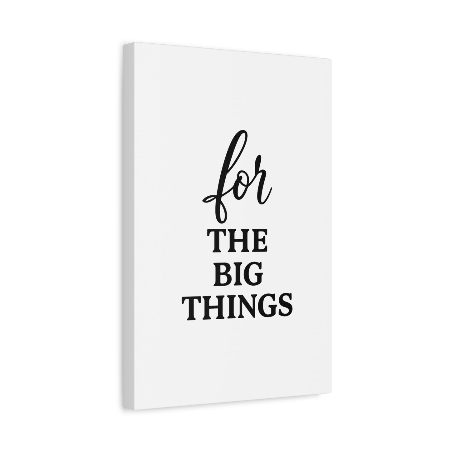 Grateful Wall Art | Inspirational Christian Home Decor - Matte Canvas, Stretched, 1.25"