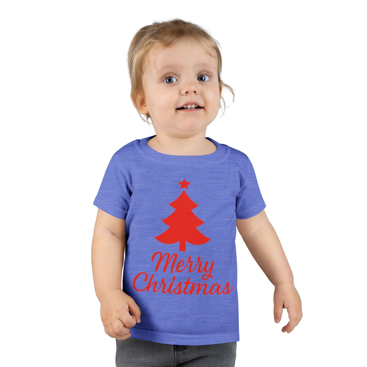 Merry Christmas Toddler T-Shirt – Christian Holiday Tee for Little Ones