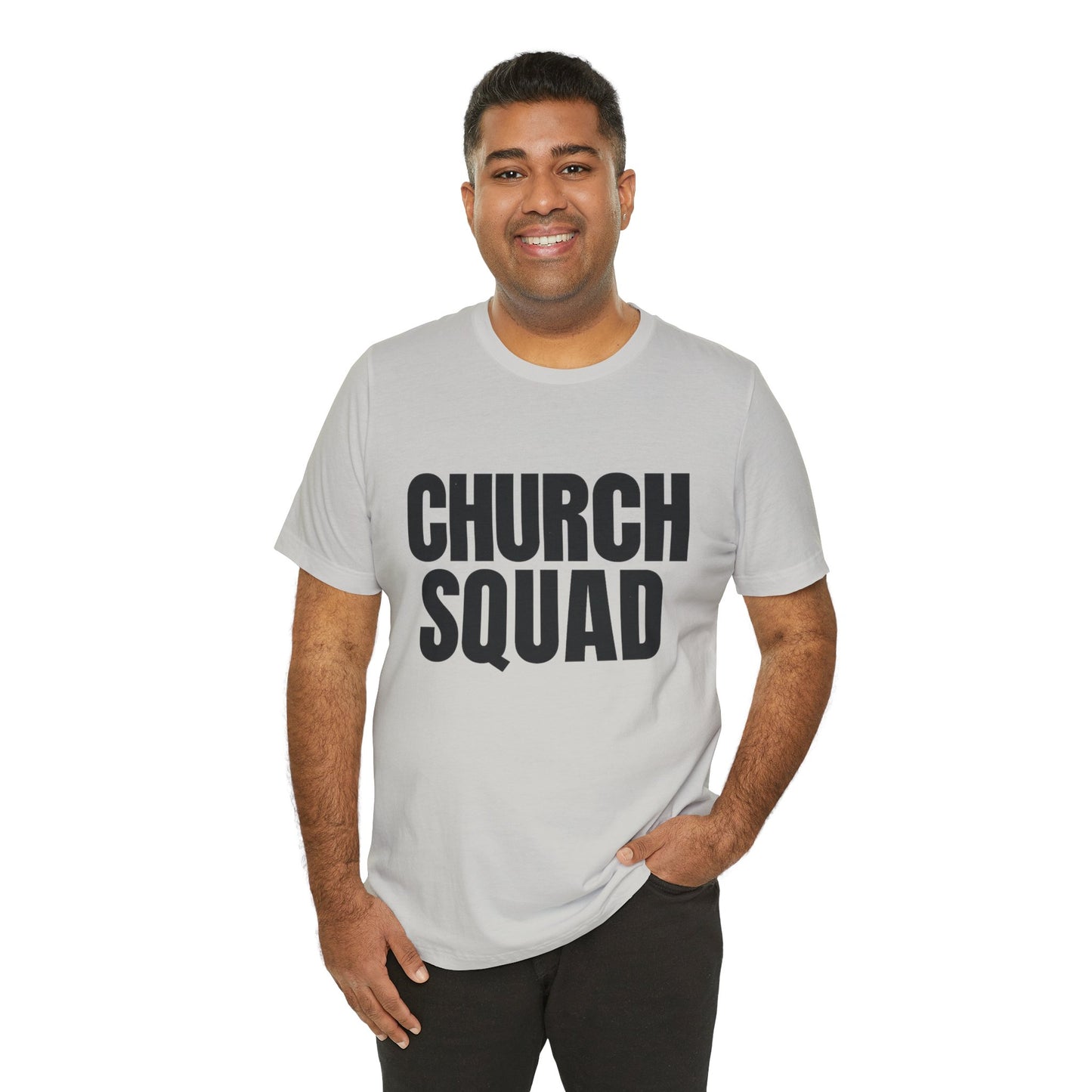 Church Squad Unisex Tee, Christian Apparel, Group Outing Shirt, Faith-Based Gift, Church Events Clothing