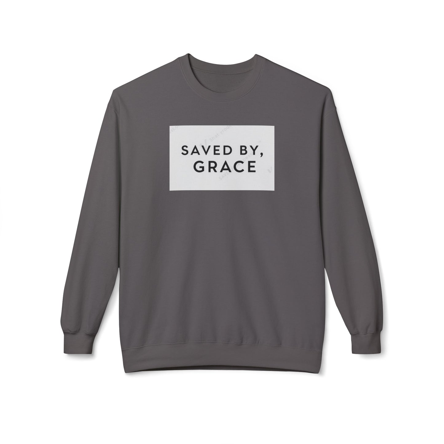 Grace-Filled Crewneck Sweatshirt - Cozy, Unisex Sweatshirt for Faith, Inspirational Gifts, Christian Apparel, Casual Wear, Everyday Comfort