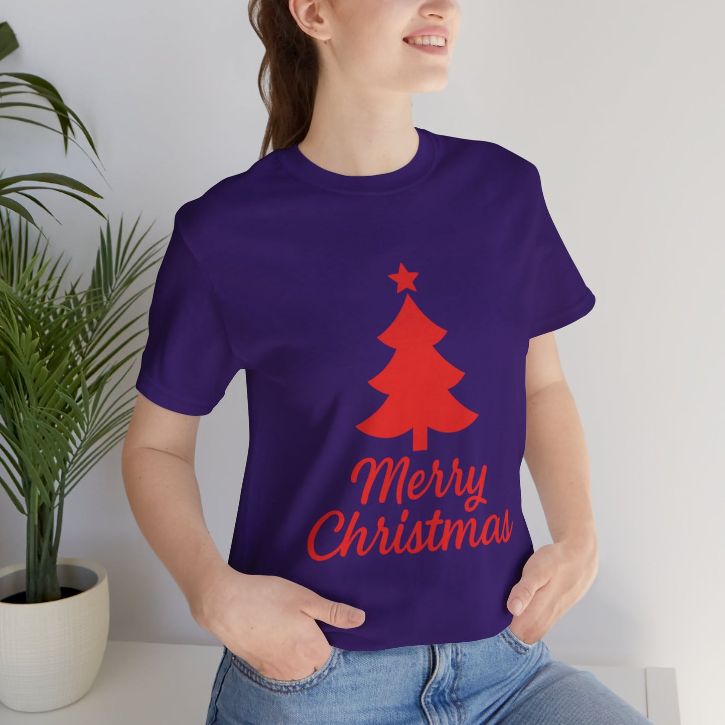 Merry Christmas Unisex Heavy Cotton Tee – Faith-Inspired Holiday Shirt