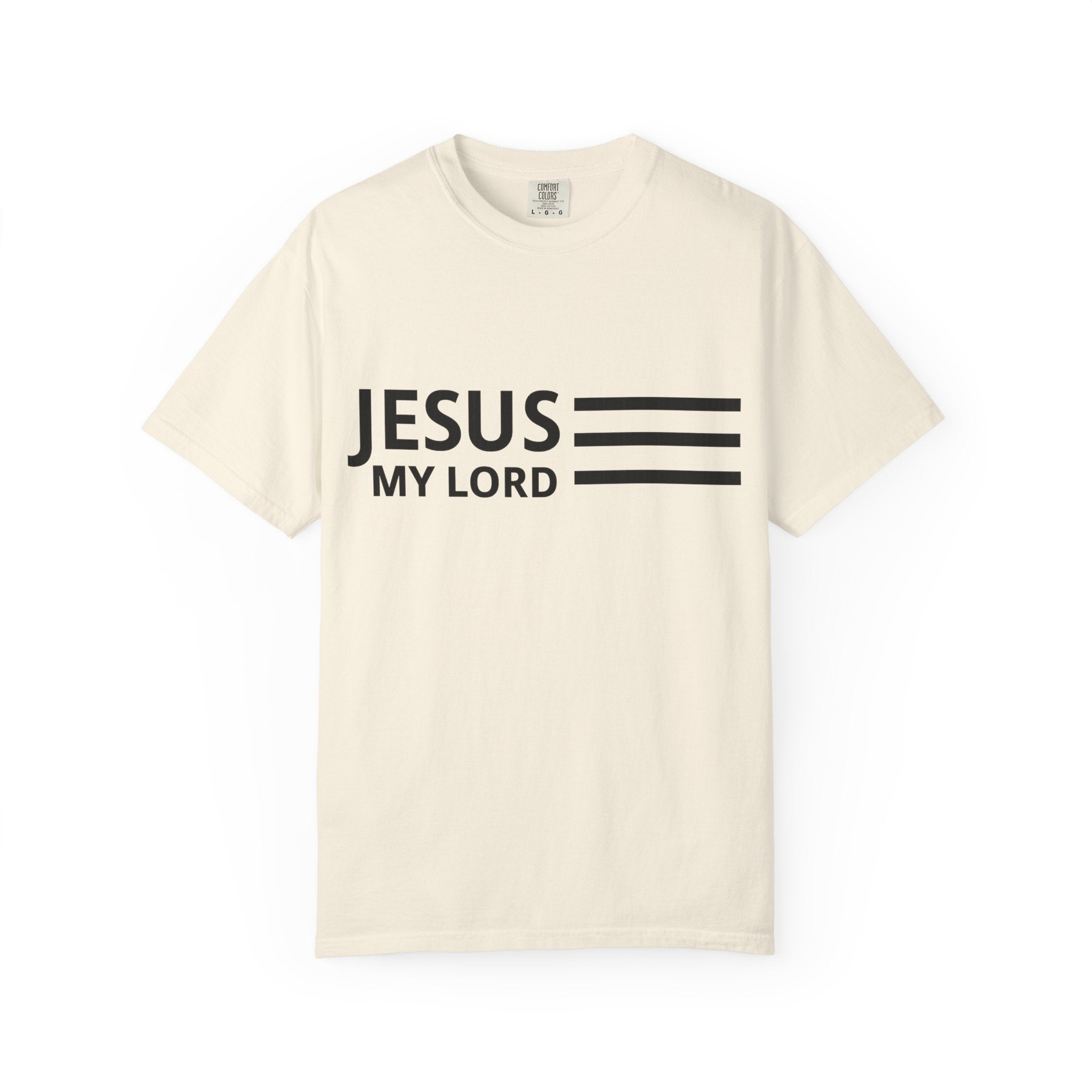 Jesus My Lord” Faith Tee – Premium Comfort Colors® Christian Shirt | Lexad Designs